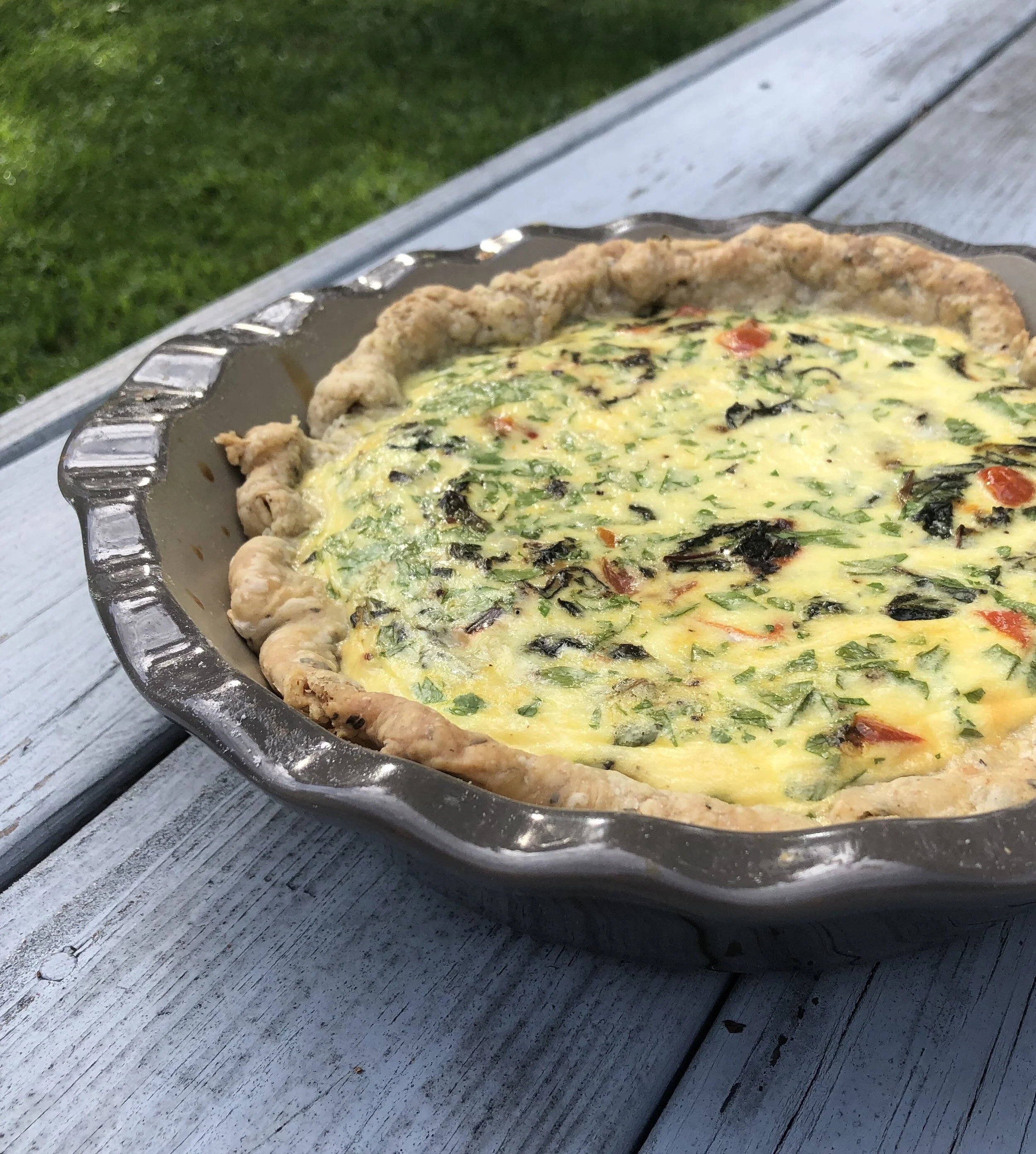 Kitchen Sink Quiche for Earth Day — Teaching Table