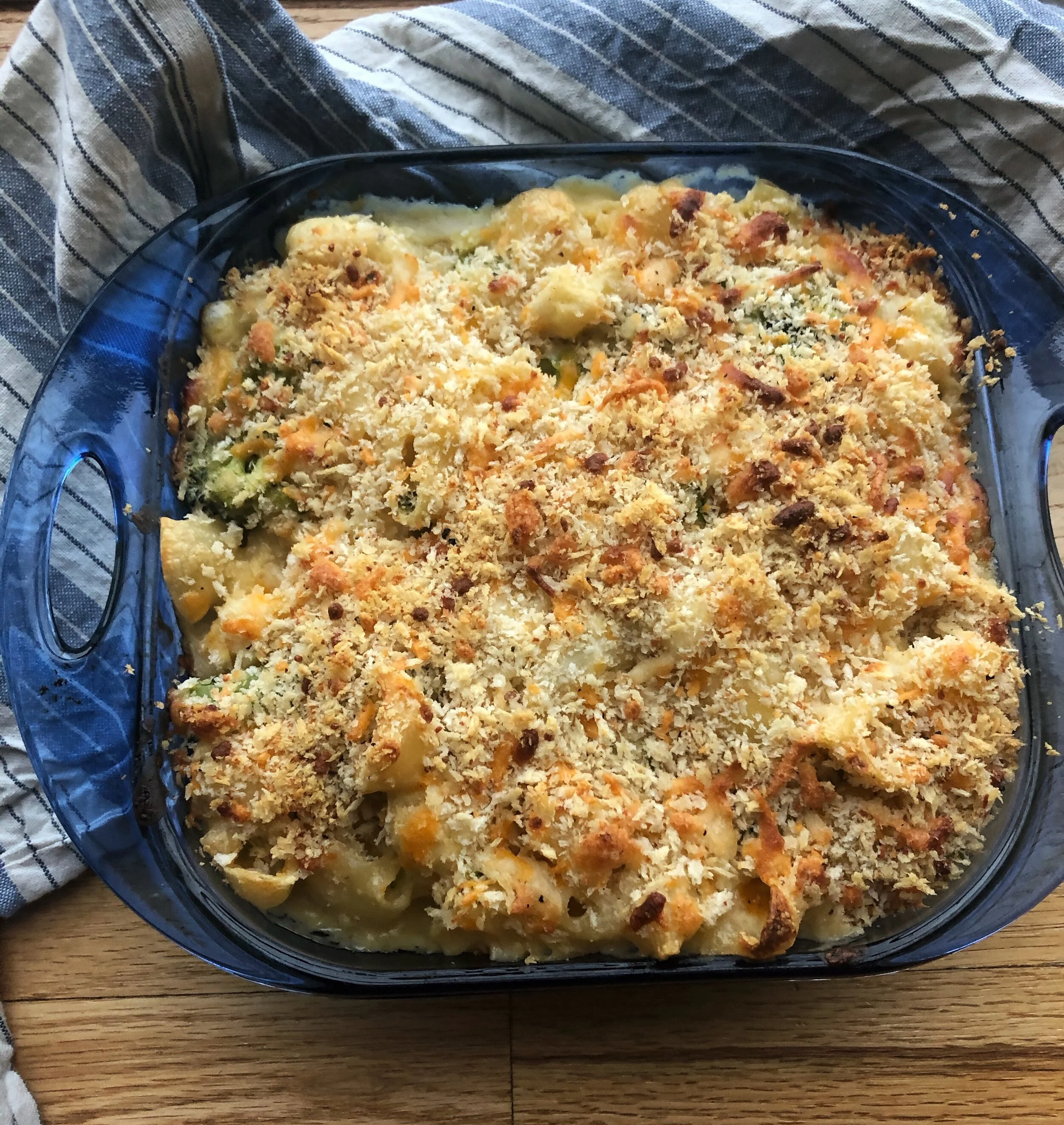 Baked Cauliflower Macaroni and Cheese