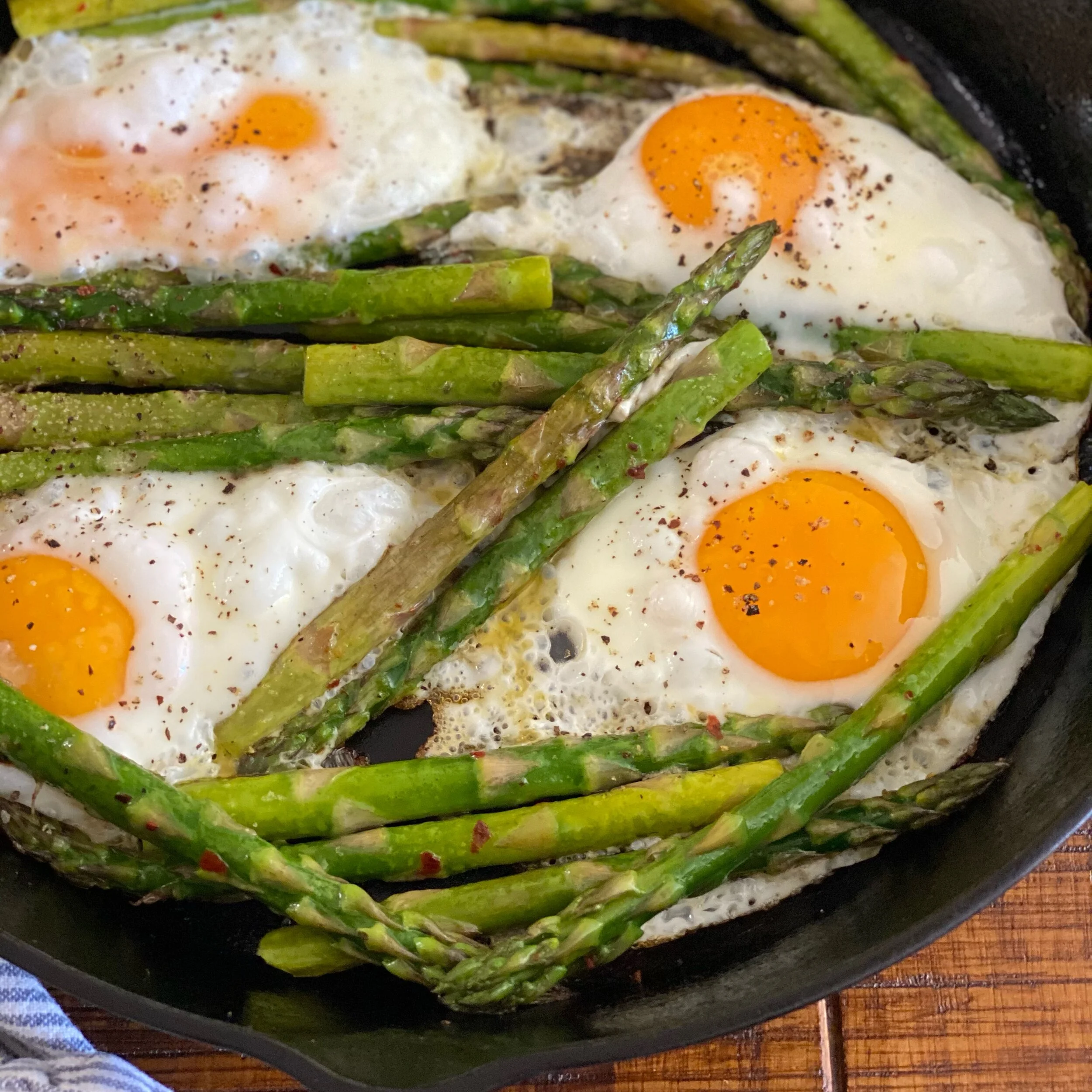 Asparagus Nests