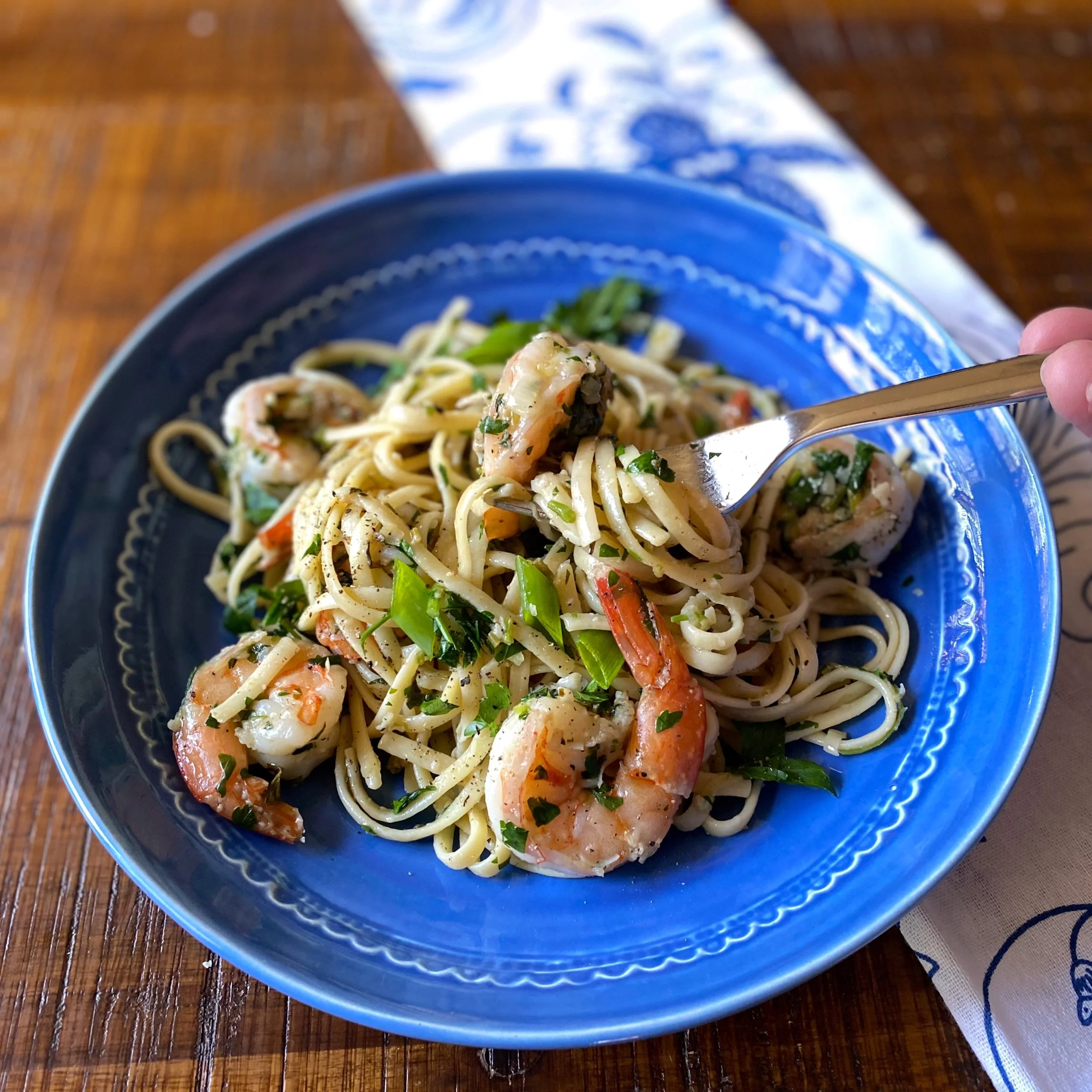 Extra Garlicky Shrimp Scampi