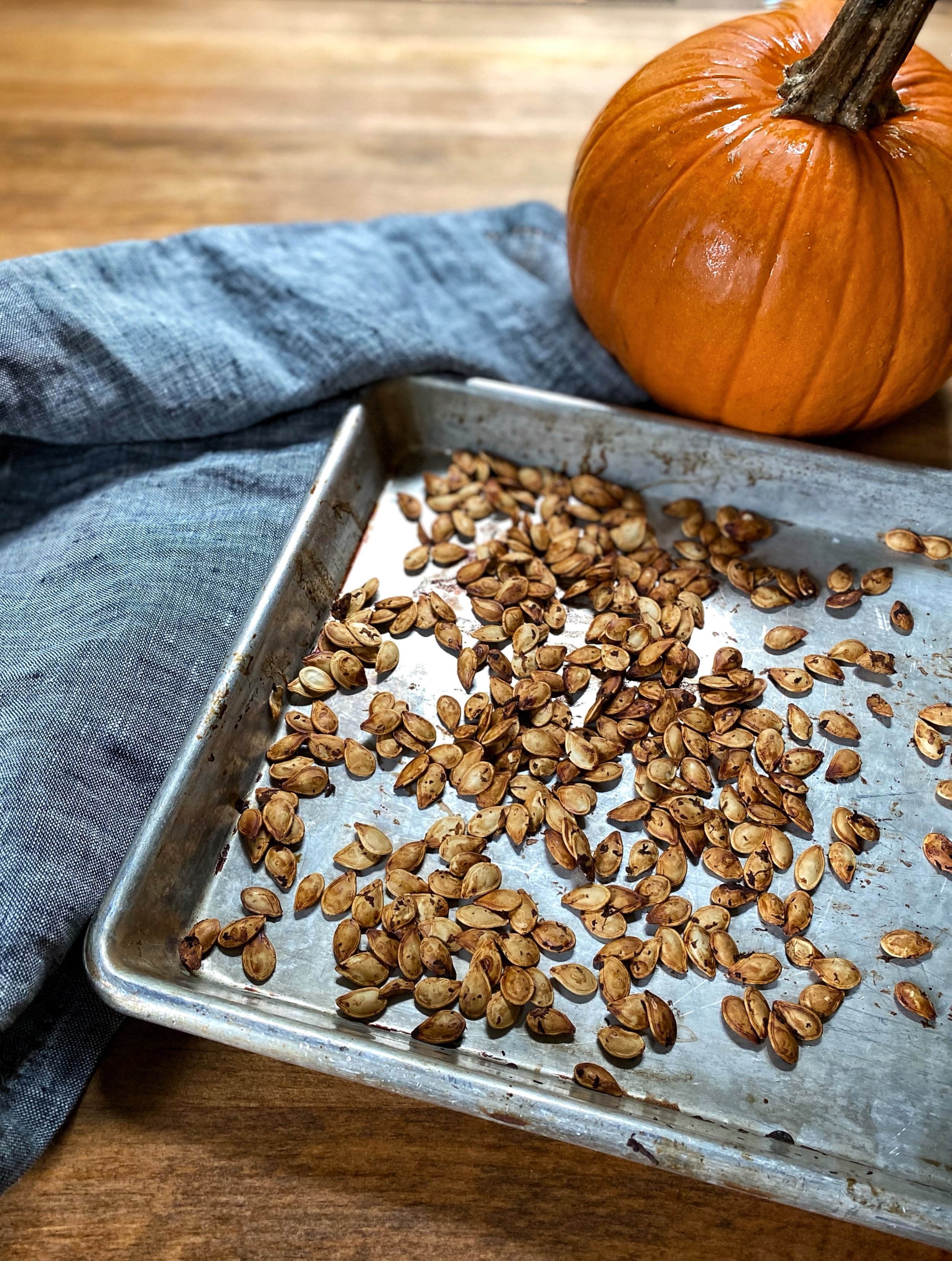 pumpkin seeds on tray.jpeg