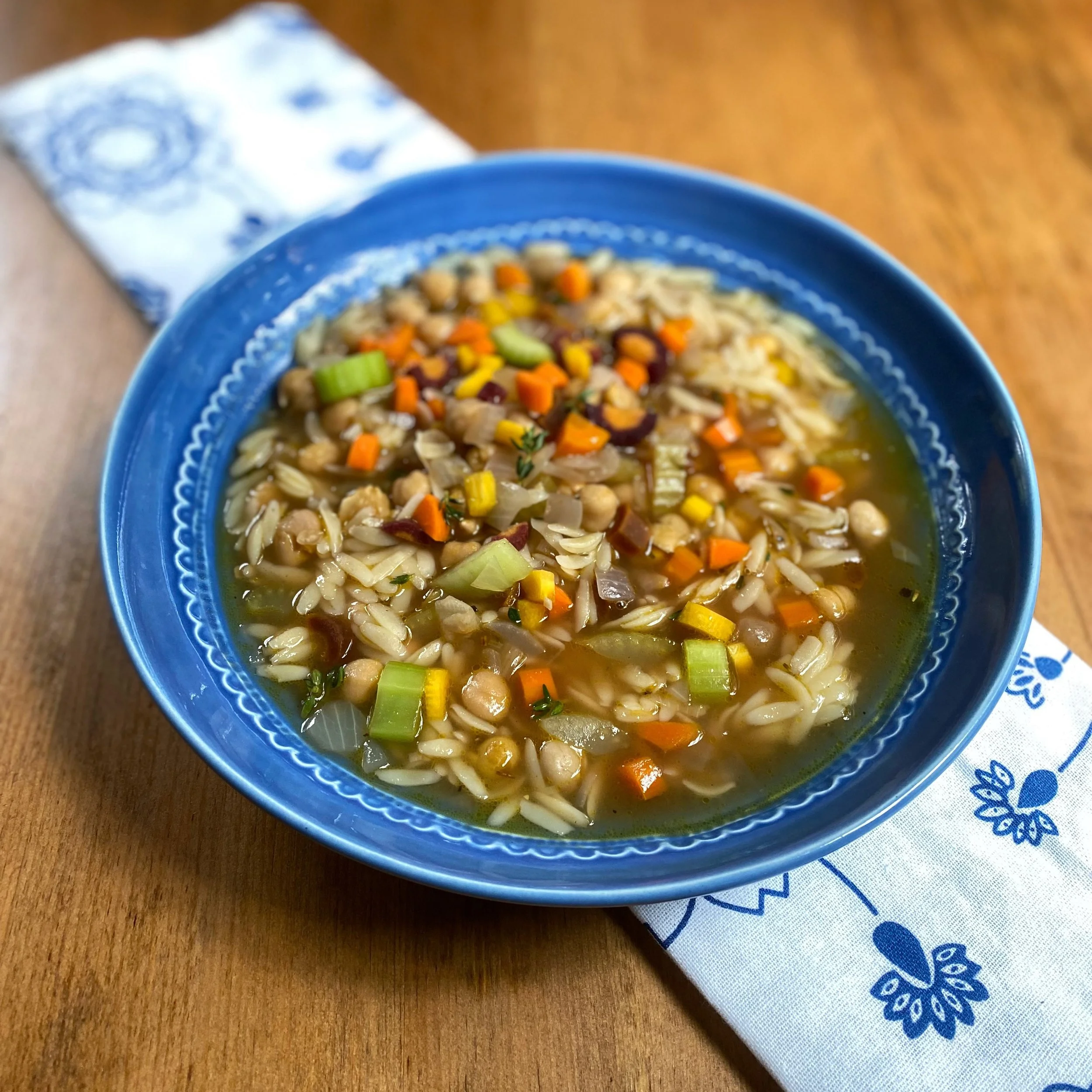Chickpea Noodle Soup