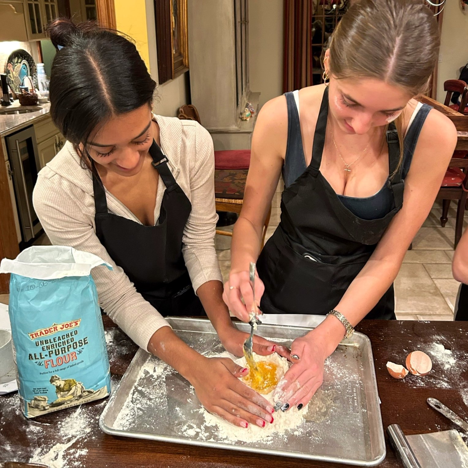 kids making pasta dough.JPG