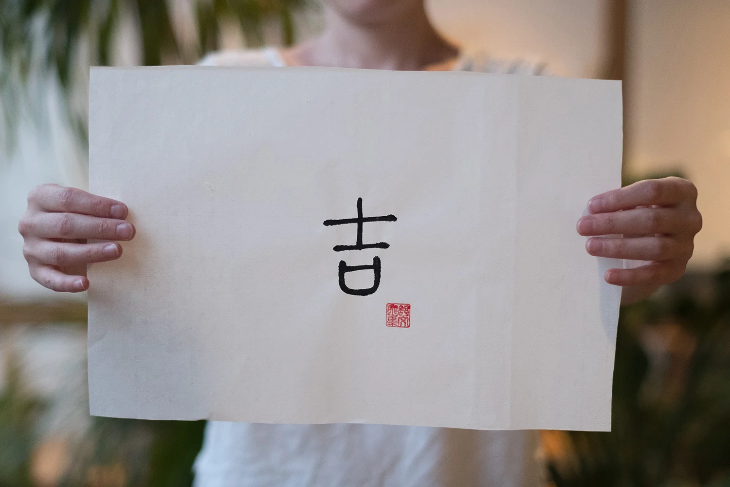 Logogram meaning 'auspicious'