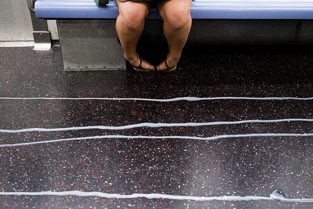 On J Train, Brooklyn 2017
