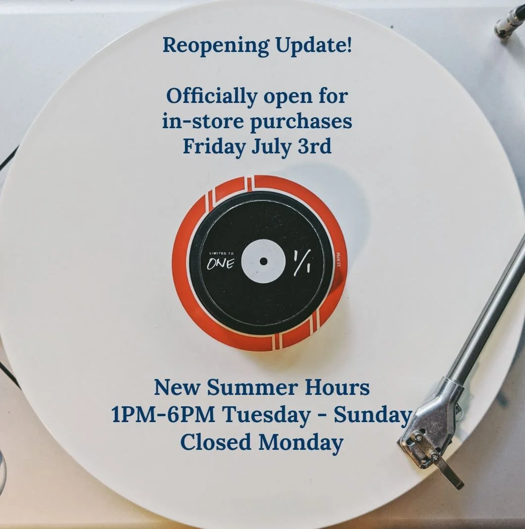 We're back July 3rd!