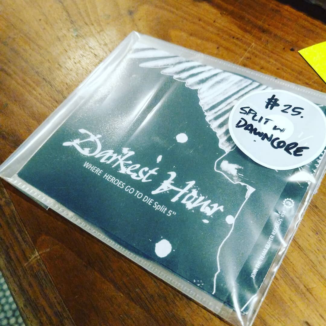 Limited to One ... The place to cop all the best 5.inch records around.. darkest hour / dawncore - Where Heroes Go to Die split 5&quot; (german press, limited ) in-store now.. #vinyl #vinylnerd &nbsp;#vinylporn #nowplaying #nowspinning #eastvillage #