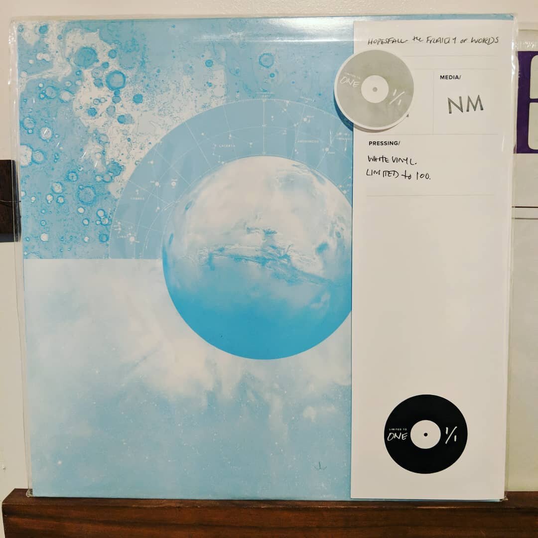 Hopesfall - the Frailty of Words (limited to 100, white vinyl) In-store now.. #vinyl #vinylnerd &nbsp;#vinylporn #nowplaying #nowspinning #eastvillage #recordstores #nycrecordstore #vinyljunkie #recordnerdz #thepunkguy #vinylshop #limitedtoonenyc &nb