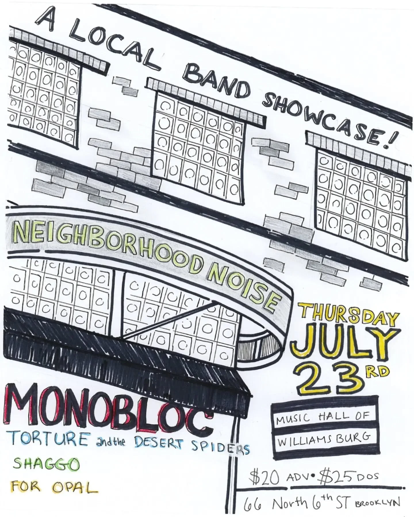 LTO EXCLUSIVE / FREE SHOW!! 

Check out our stories (or link below) on how to get free tickets to see this show TOMORROW!! 

MHOW is doing a local band showcase featuring Monobloc, Torture and the Desert Spiders, Shaggo and For Opal.&nbsp;

This is a