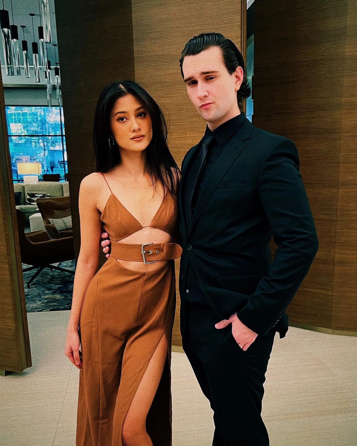 First private-screening for my first movie 🍿🖤 @takemetobanauethemovie