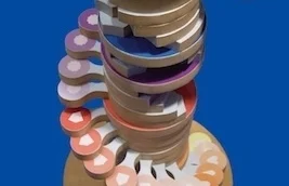  Poster with Stacked Puzzle 