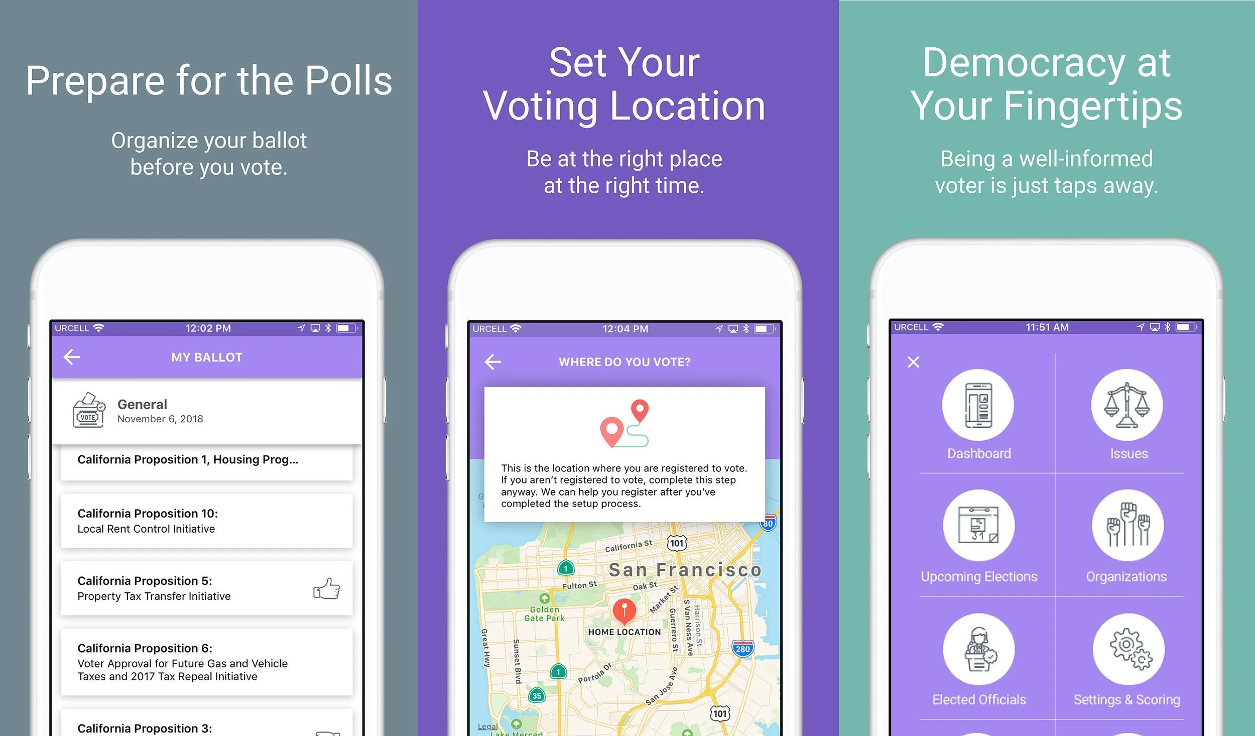  A nonpartisan election resource mobile app. 