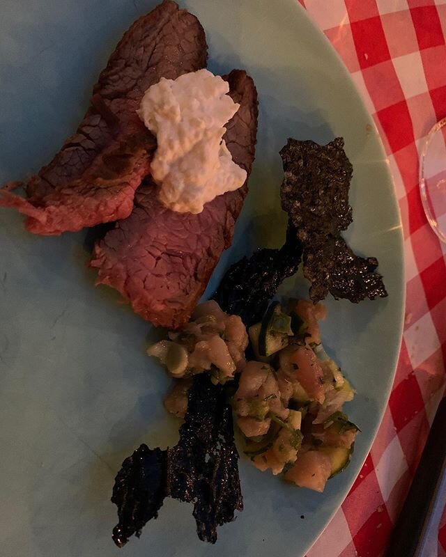 Well amazing birthday dinner with some great friends and family!  Brilliantly prepared by Jake and Rob @jakebonnetta @bobbypicklesofficial