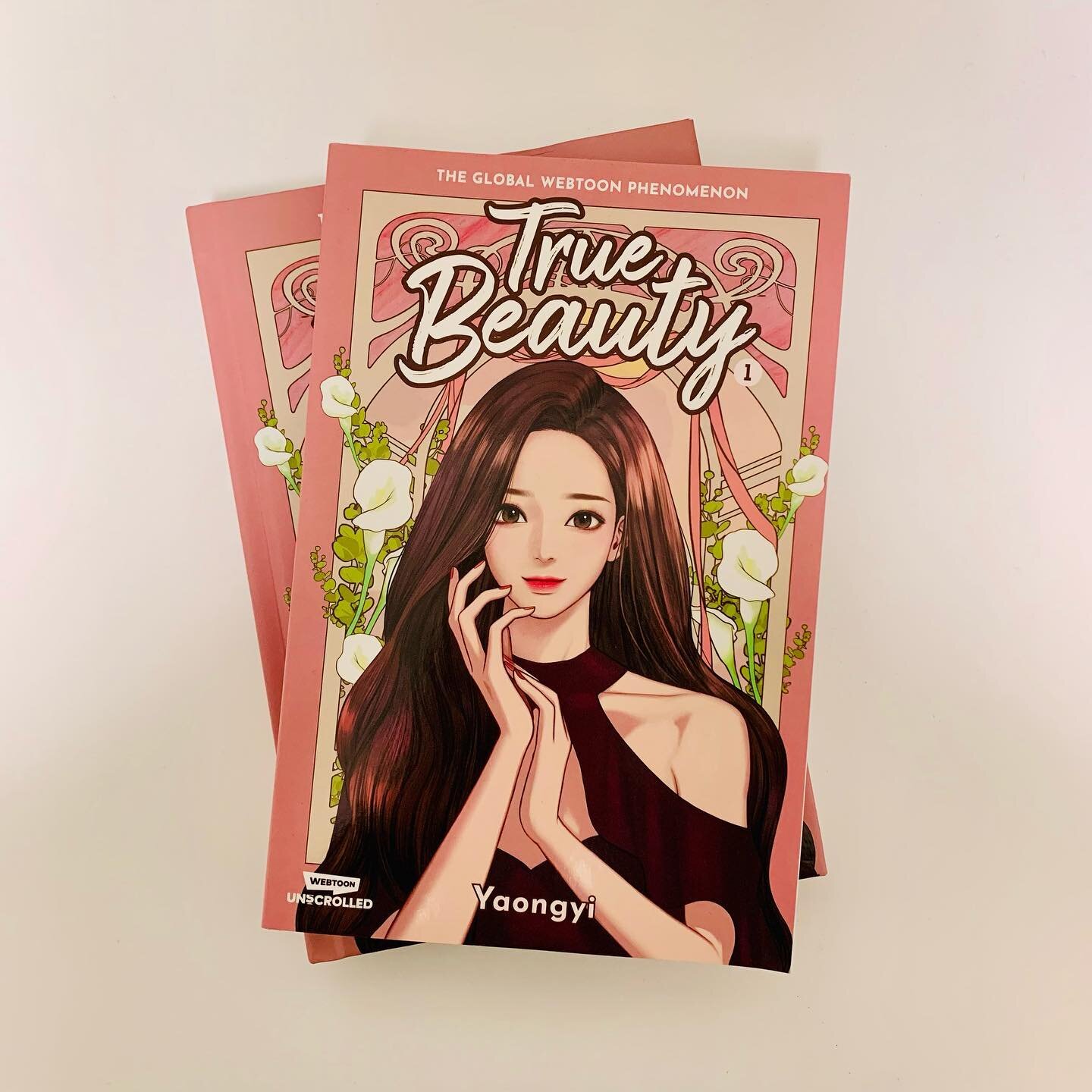 it's been a while since my last post, but i finally got copies of true beauty vol. 1! (thanks again @emmadaydreams!) 

while the cover and interior designs are similar to the original korean edition, i got to design the logo for the english edition! 