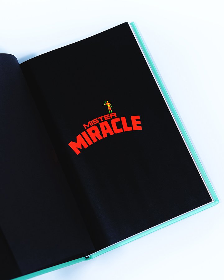 Mister Miracle Direct Market Title Page