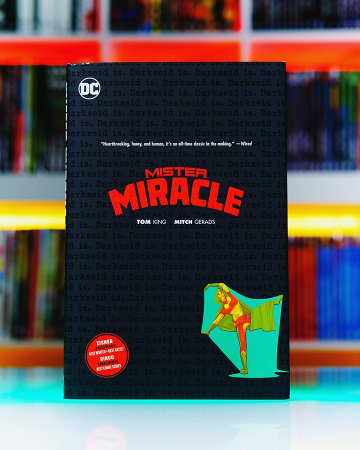 Mister Miracle Direct Market Dust Jacket Cover