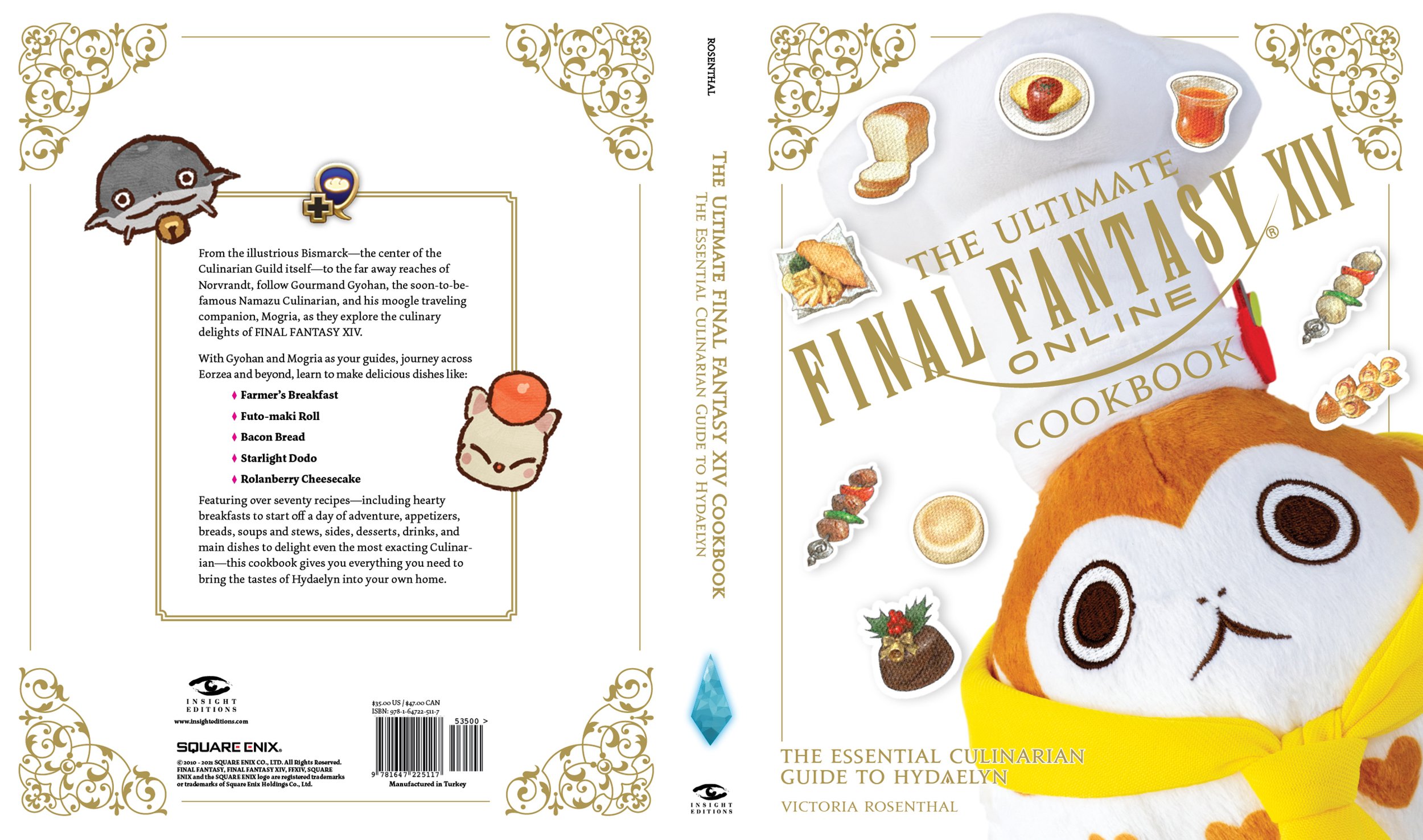 The Ultimate Final Fantasy XIV Cookbook Hardcover (Gamestop Edition)