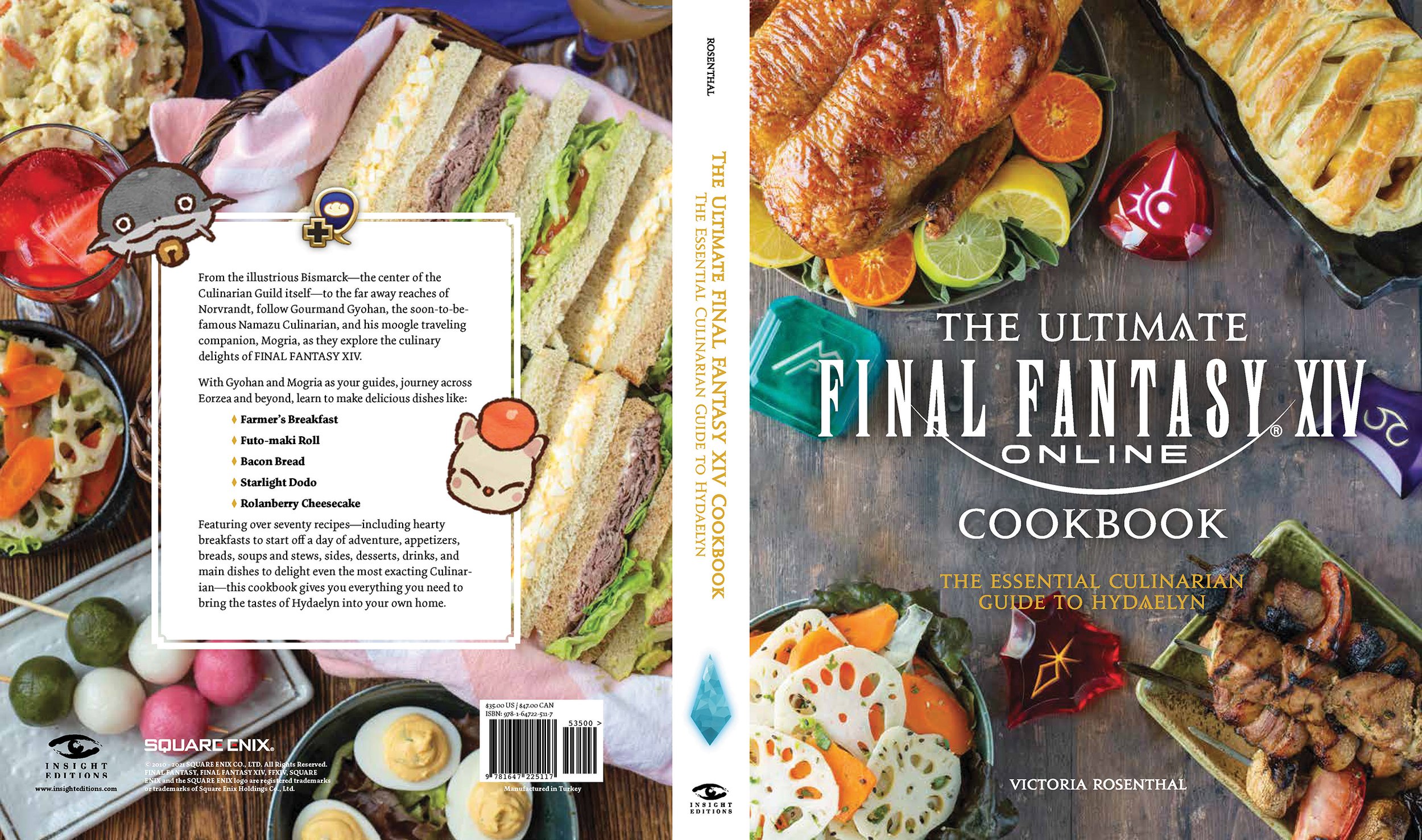 The Ultimate Final Fantasy XIV Cookbook Hardcover