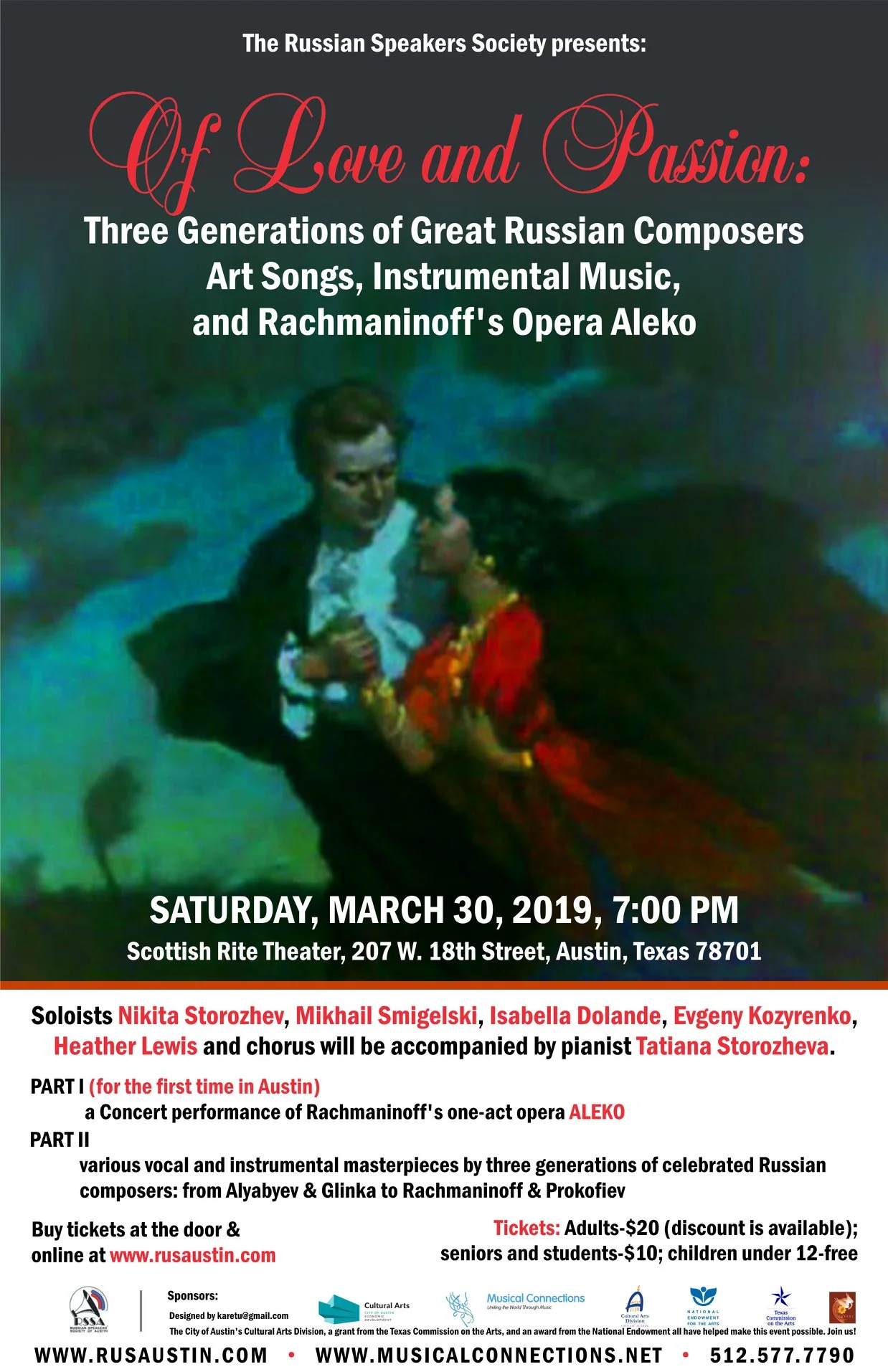  S. Rachmaninoff’s Opera “Aleko”: Art Songs 