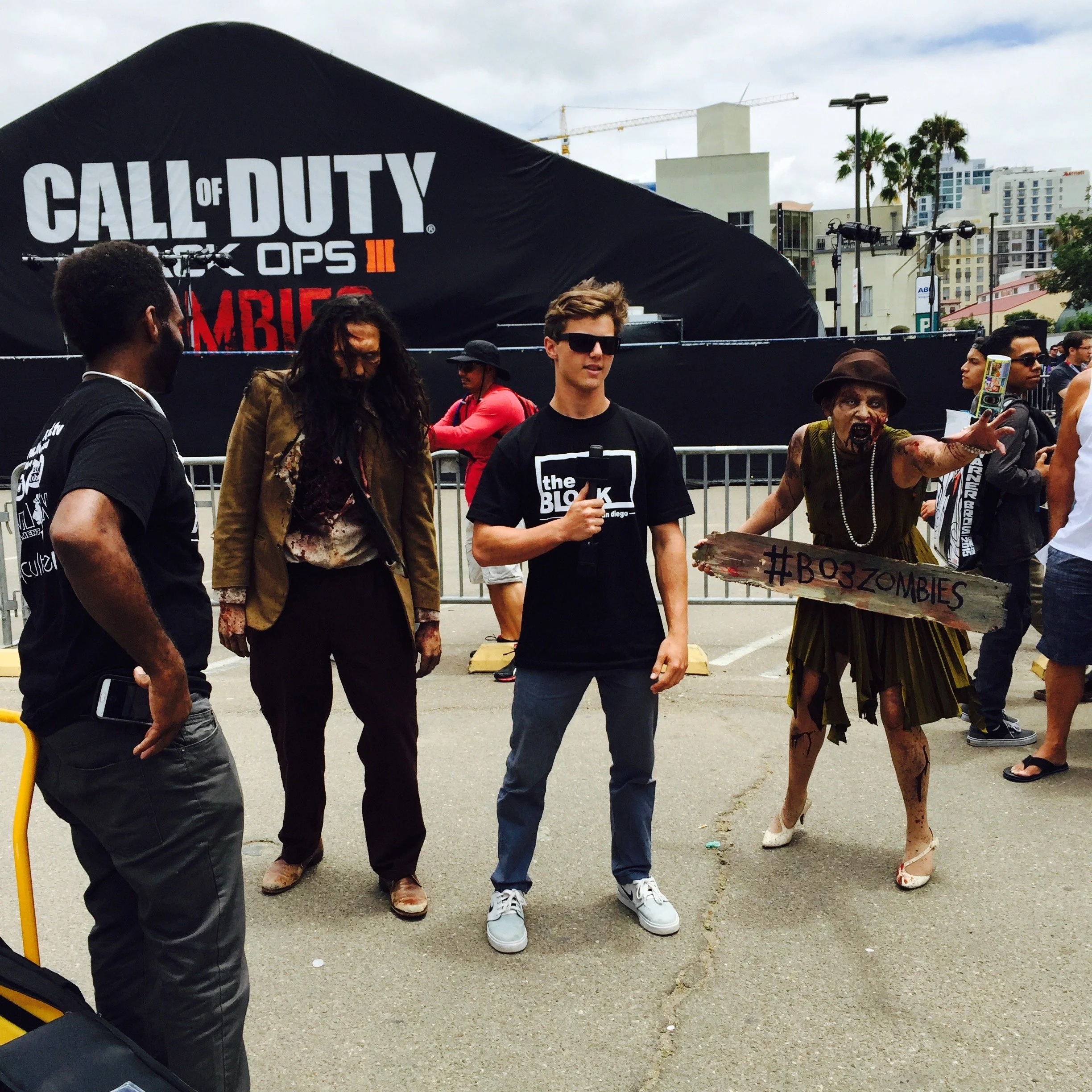 Activision Call of Duty at Comic Con