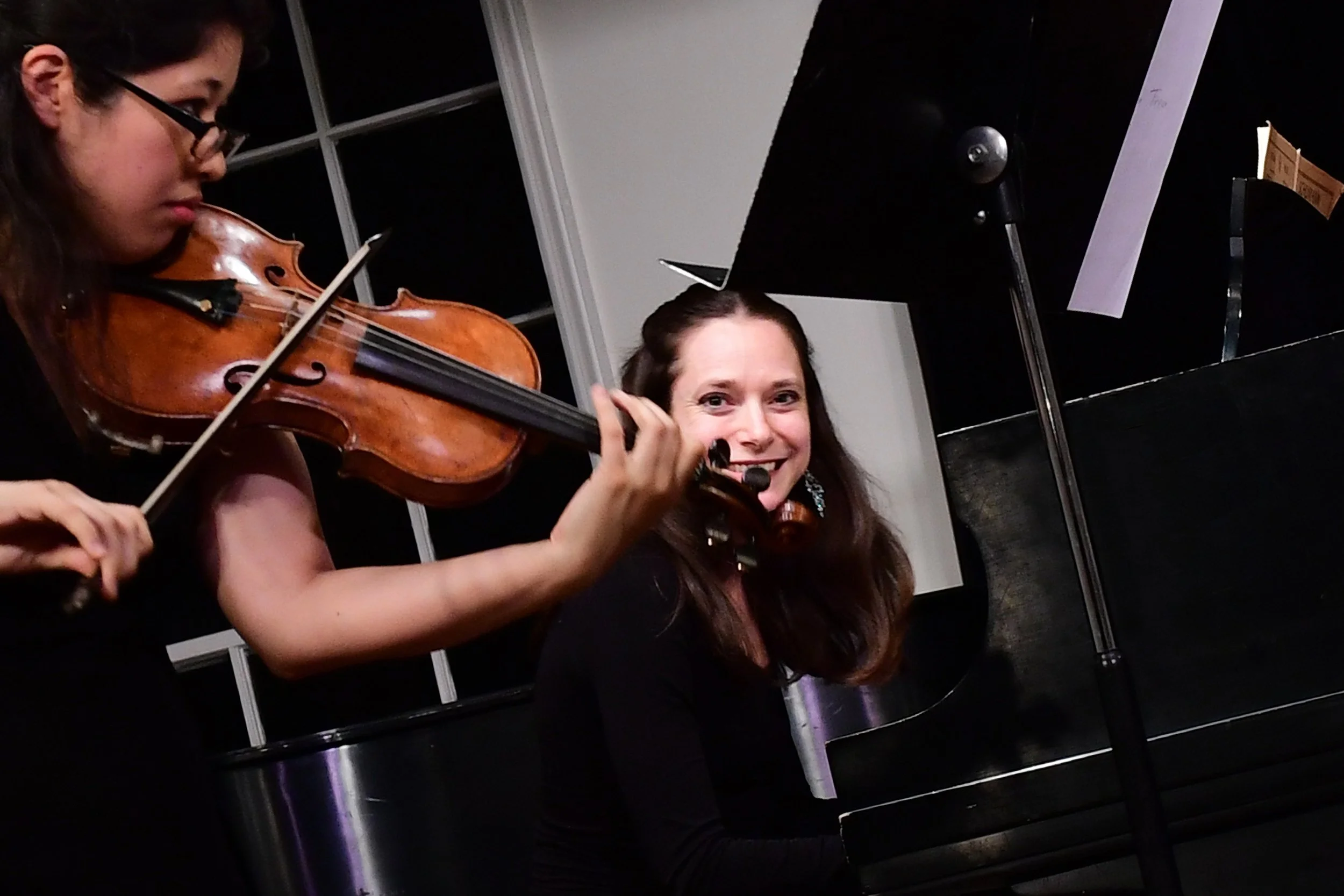 Salon concert on the Bowery- violin/piano