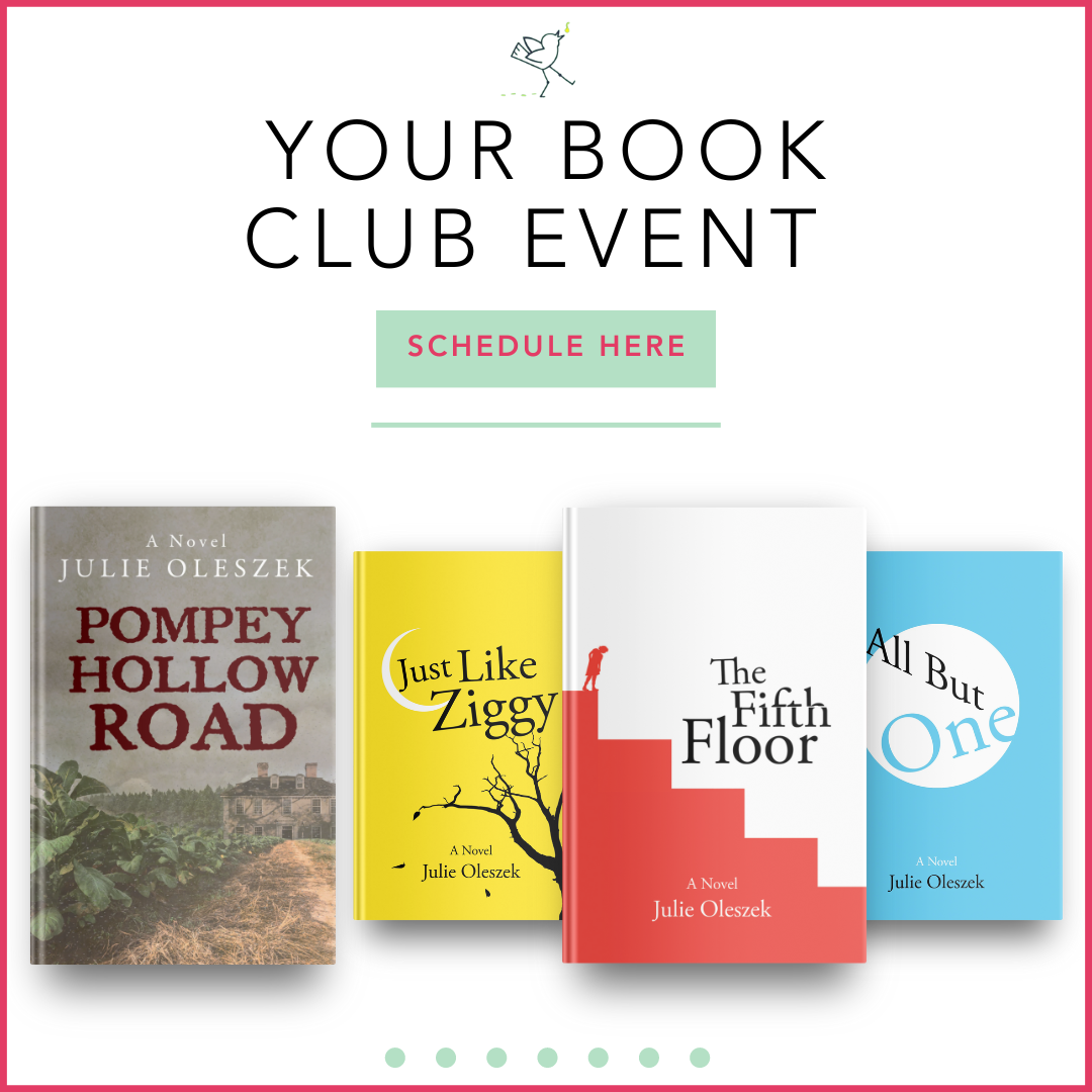 Schedule Your Private Book Club Event with Author Julie Oleszek