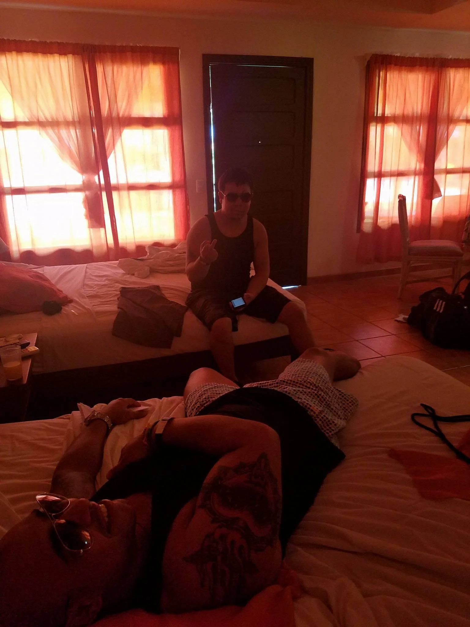 Morning after