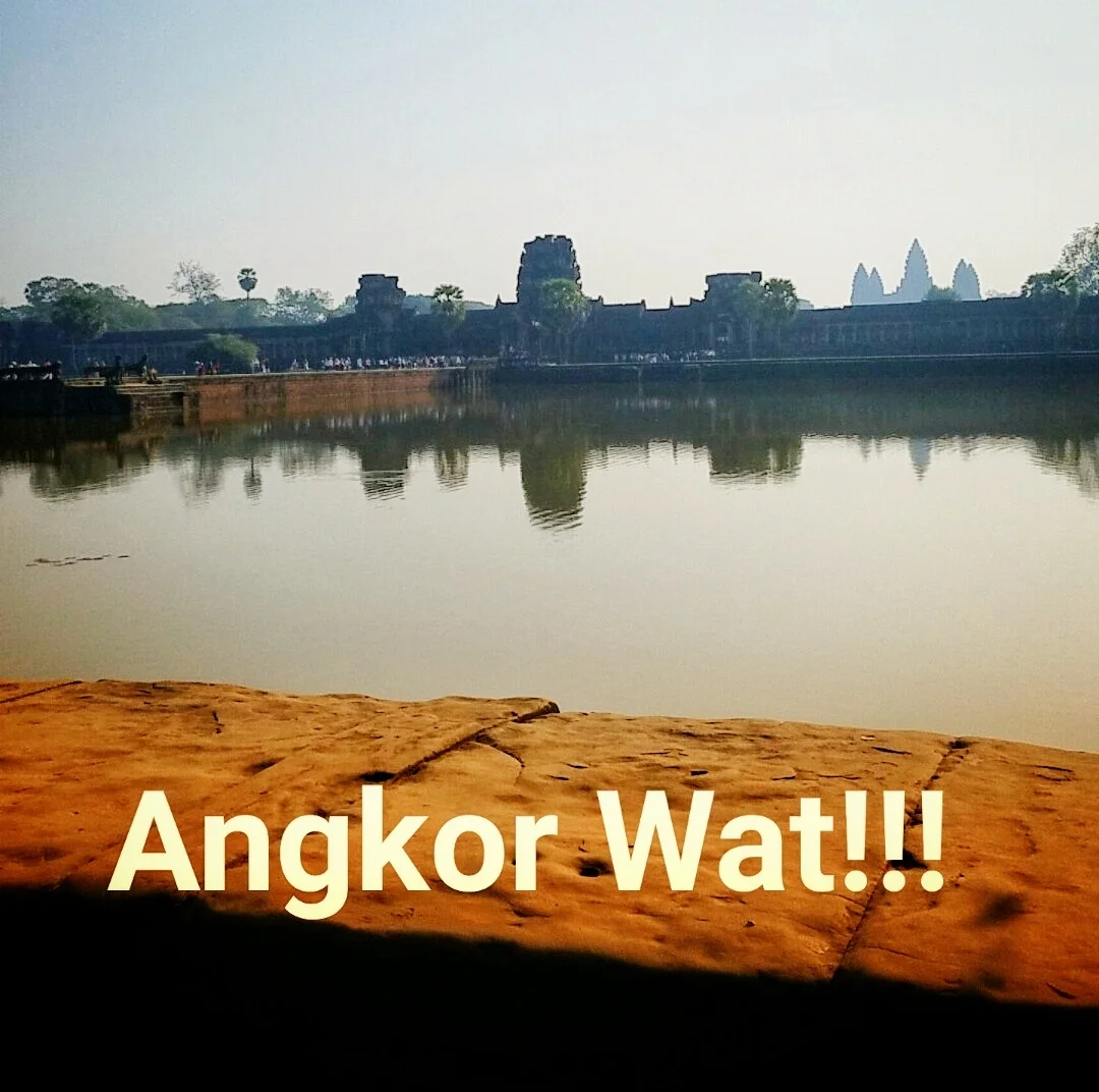 Entrance of the Angkor Wat complex
