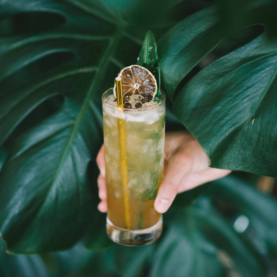 ☕️🌴Covid Kona Coffee Club: A Tiki Cocktail With Coffee and Character! 🌴☕️⠀⠀⠀⠀⠀⠀⠀⠀⠀
.⠀⠀⠀⠀⠀⠀⠀⠀⠀
Recently @ariverstory challenged @daskounis to make a refreshing tiki drink involving some of @stgeorgespirits Nola Coffee Liquor. While the stuff is dele