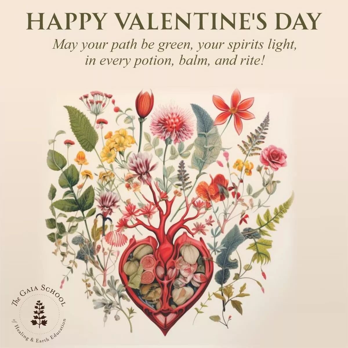 Happy Love day everyone! 🌿💖🌿 Drink some damiana, smoke some lotus, lick hibiscus glycerite off your lover... Open your heart to love with rose and hawthorn... healing the broken places and awakening us to sweetness again. 

Valentine's day has alw