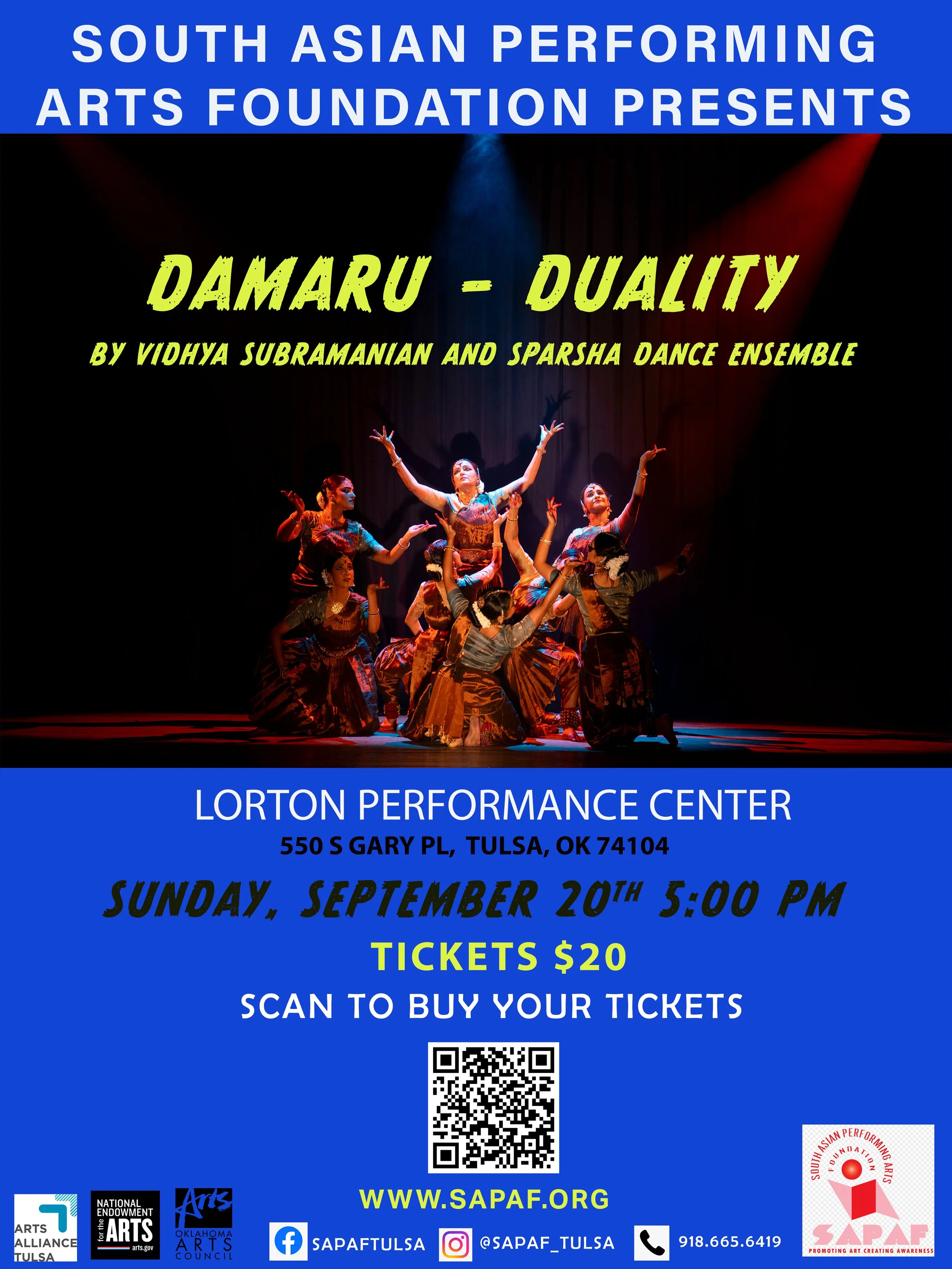 SAPAF presents damaru - duality