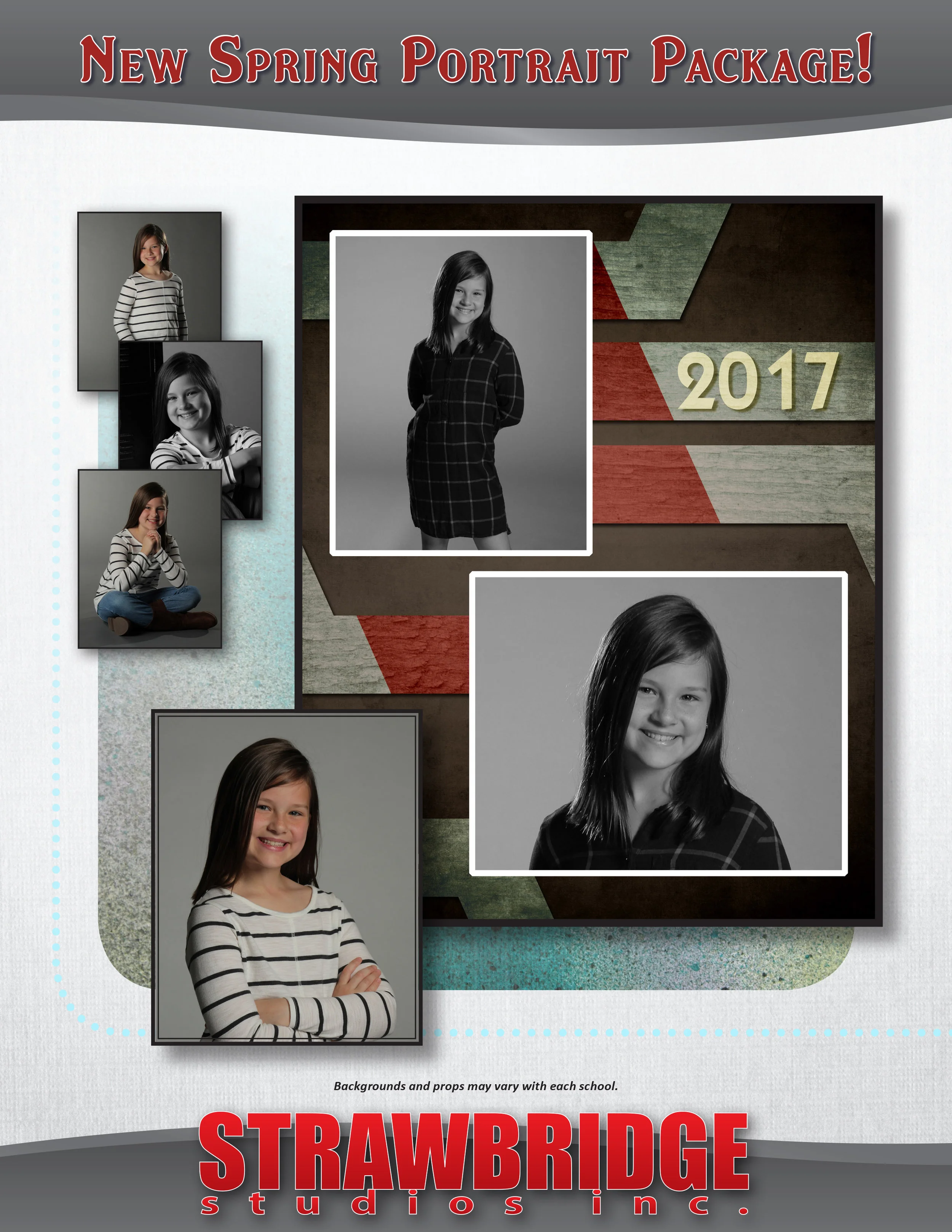 Spring Portraits Speculative Package Flyer