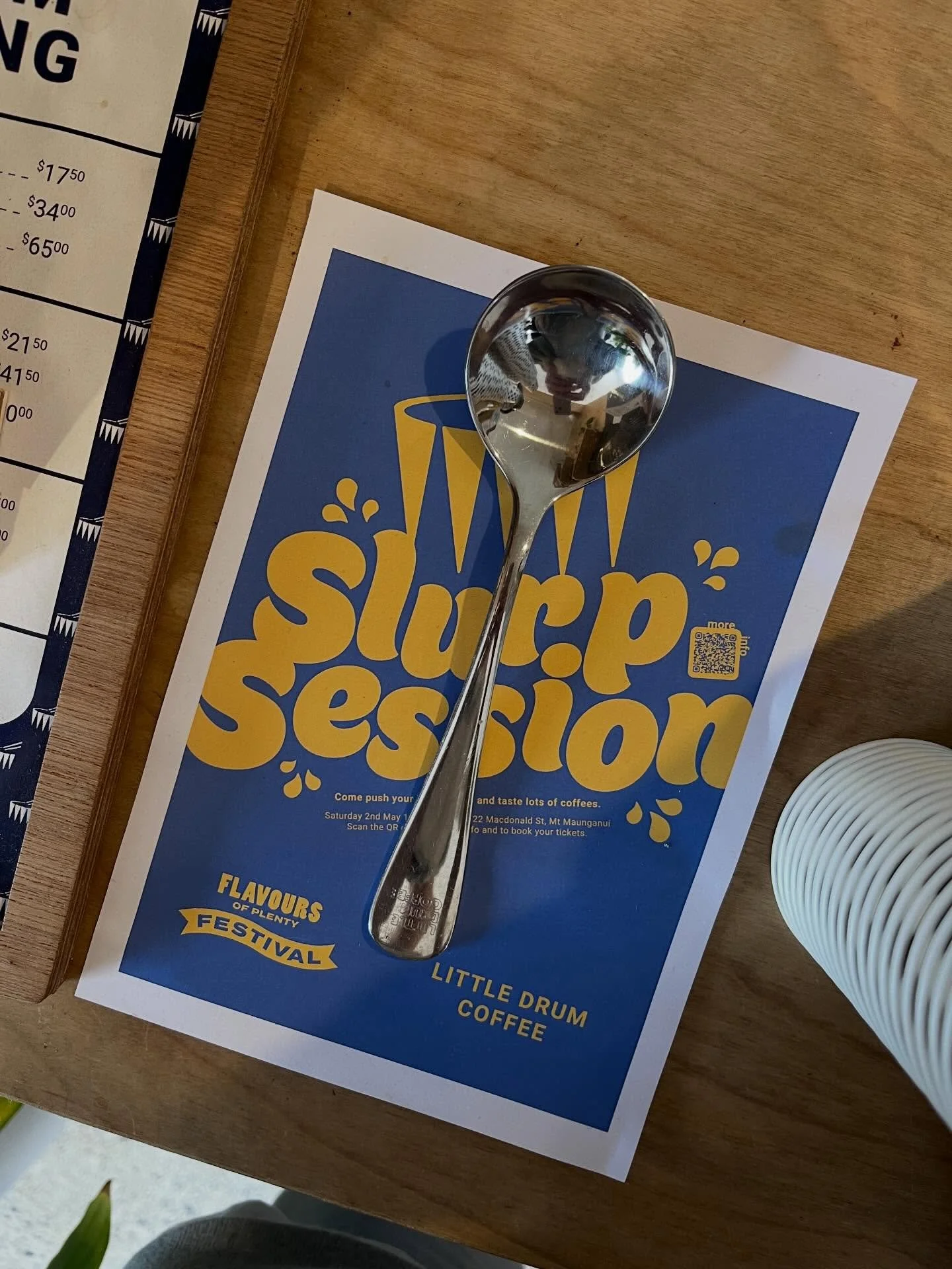 Scenes from the Slurp Session this morning, a bit of tasting, a bit of blending, a lot of fun. Thanks everyone for coming 🙌🏼

#littledrumcoffee #flavoursofplenty #slurpsession #coffeeblendDIY #pourmore