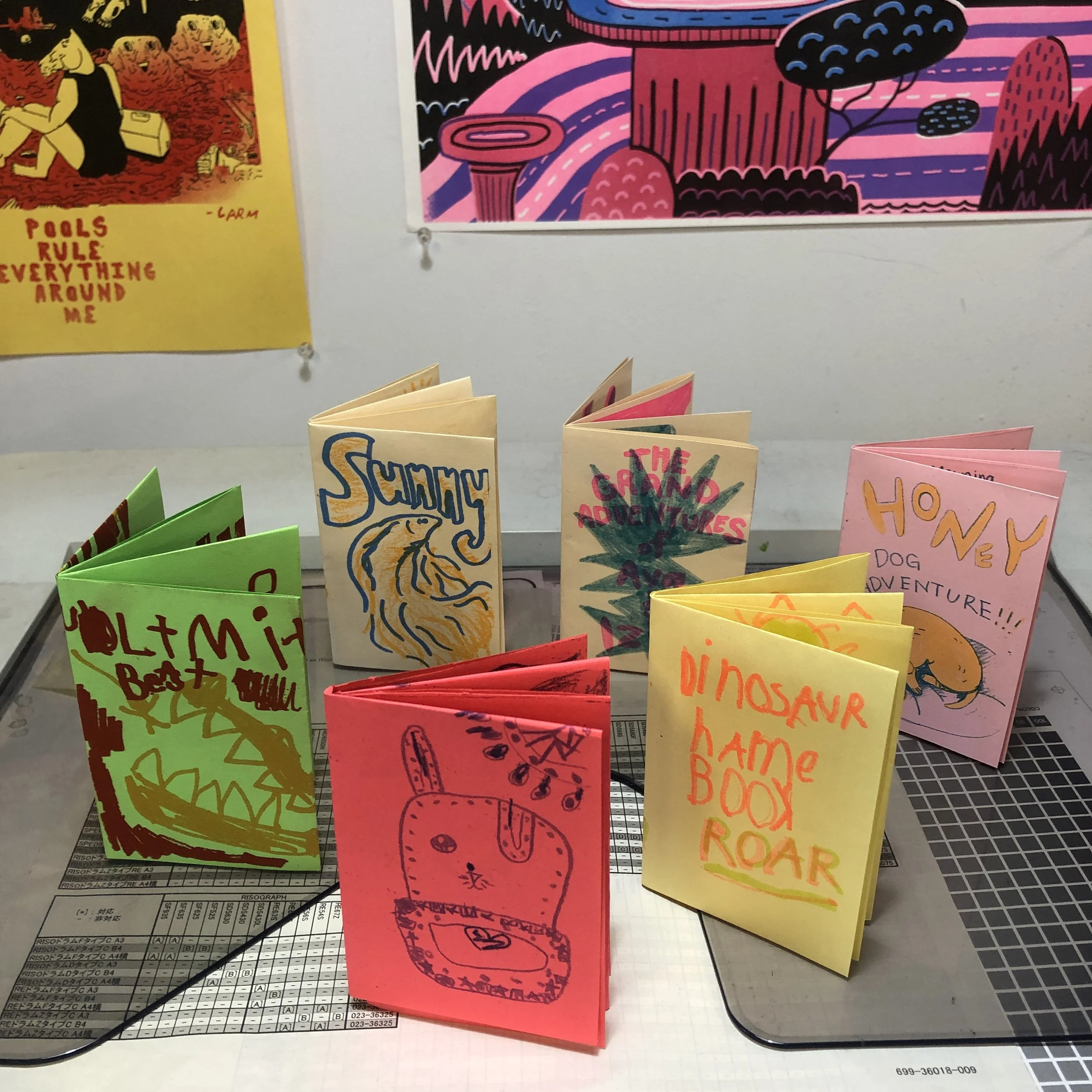 Riso Jam - Mini Zines, 9/28
