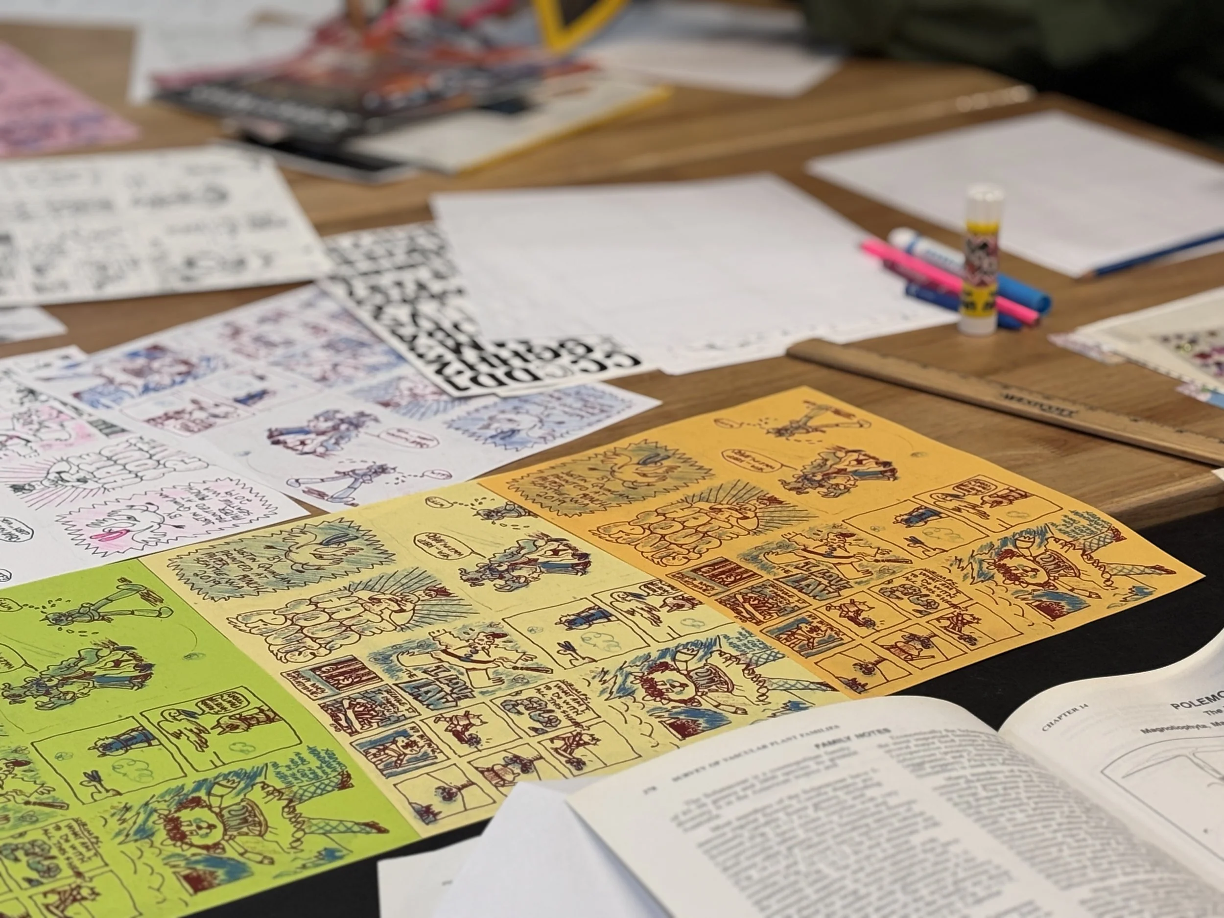 Riso Jam: Mini Zines