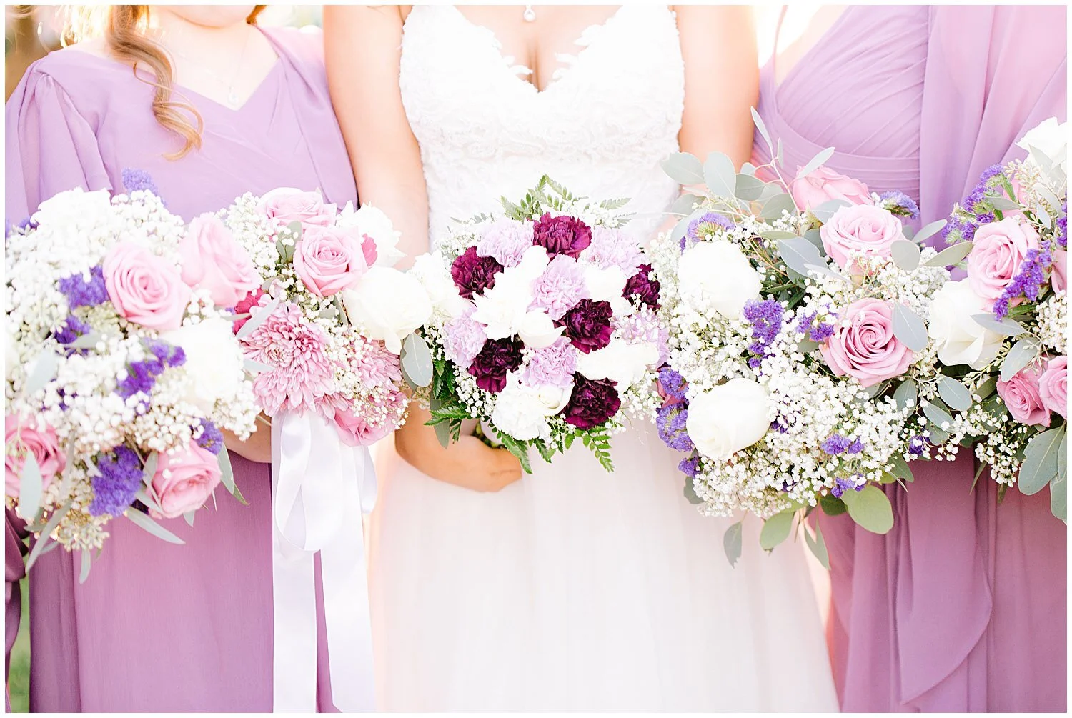 Purple Wedding Bouquet
