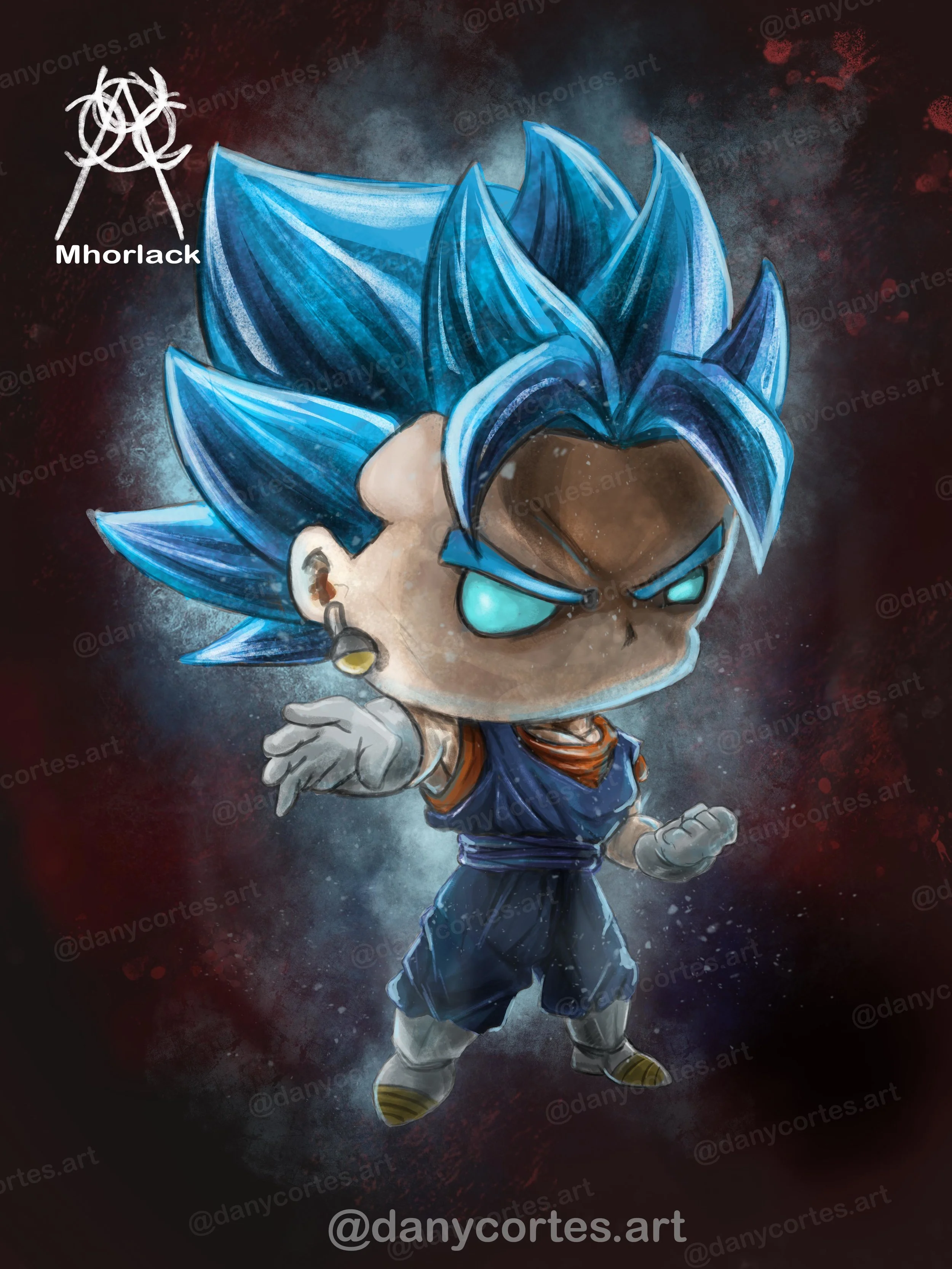 vegito blue funko pop