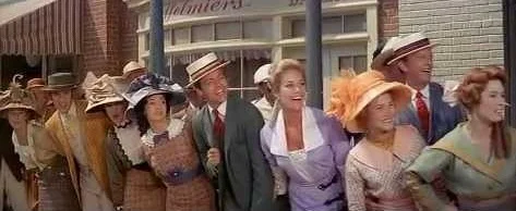 Waiting for the Wells Fargo wagon (The Music Man)
