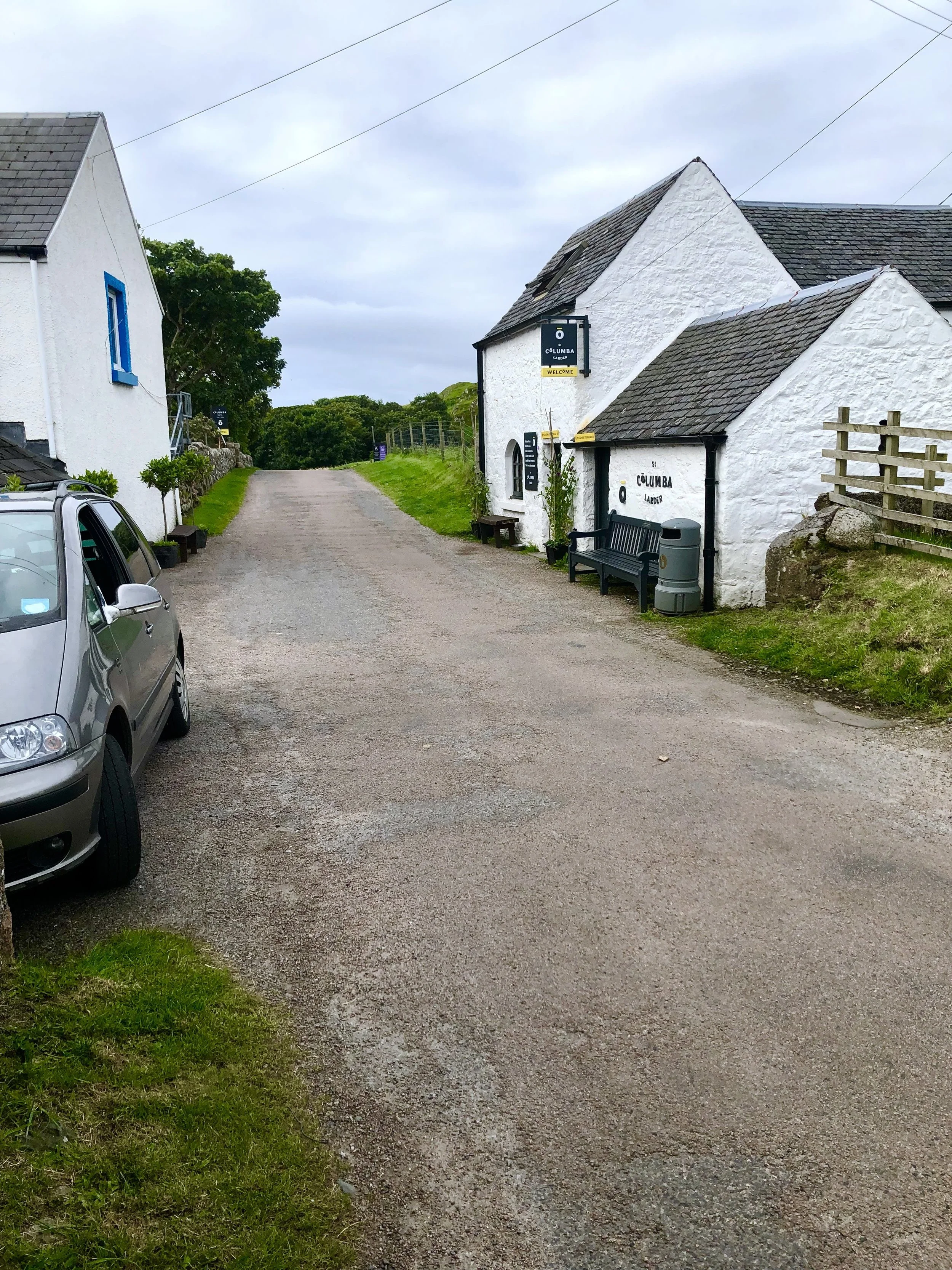 The main drag on Iona.