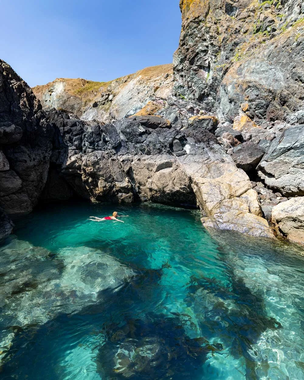 Kynance mermaid pool
