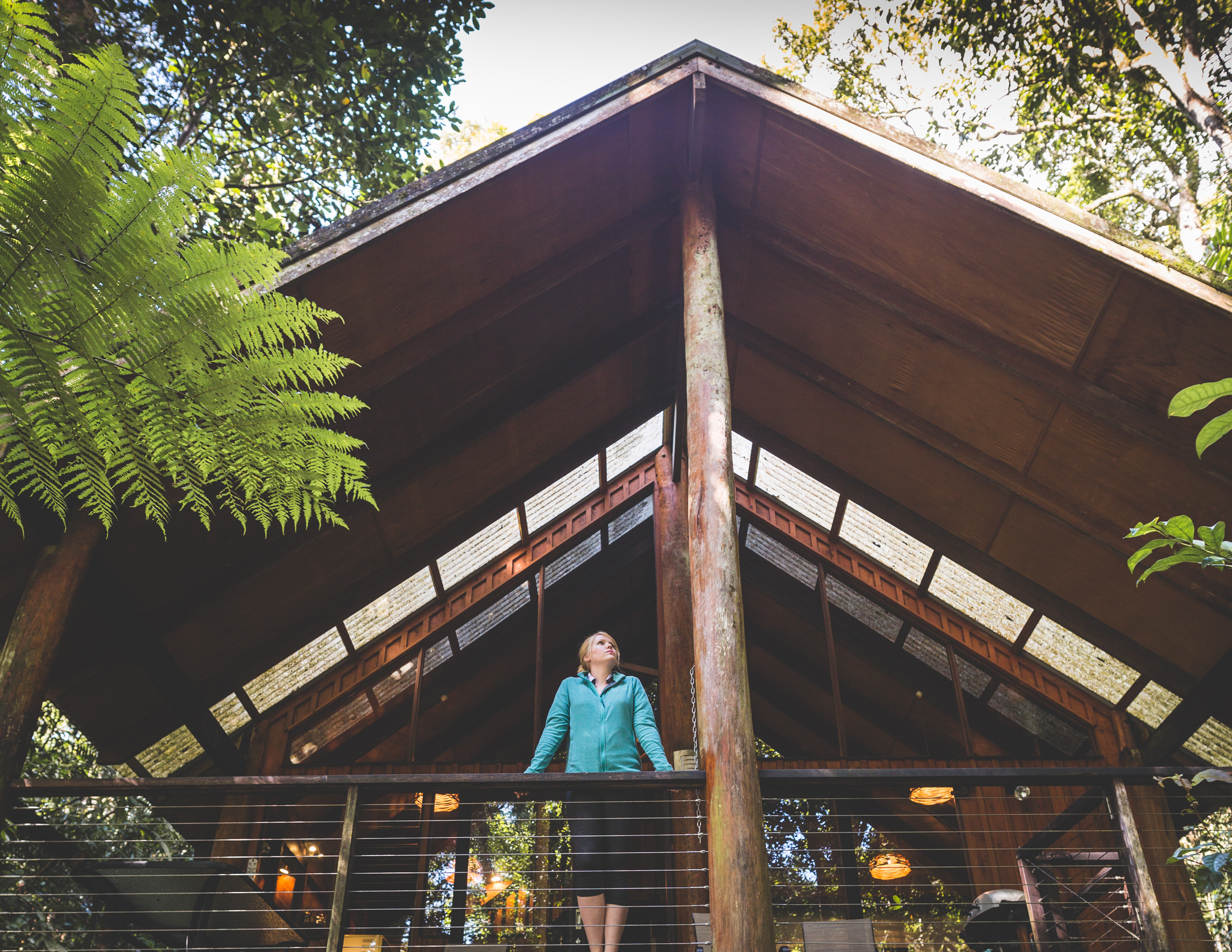 One of the treehouses at Canopy