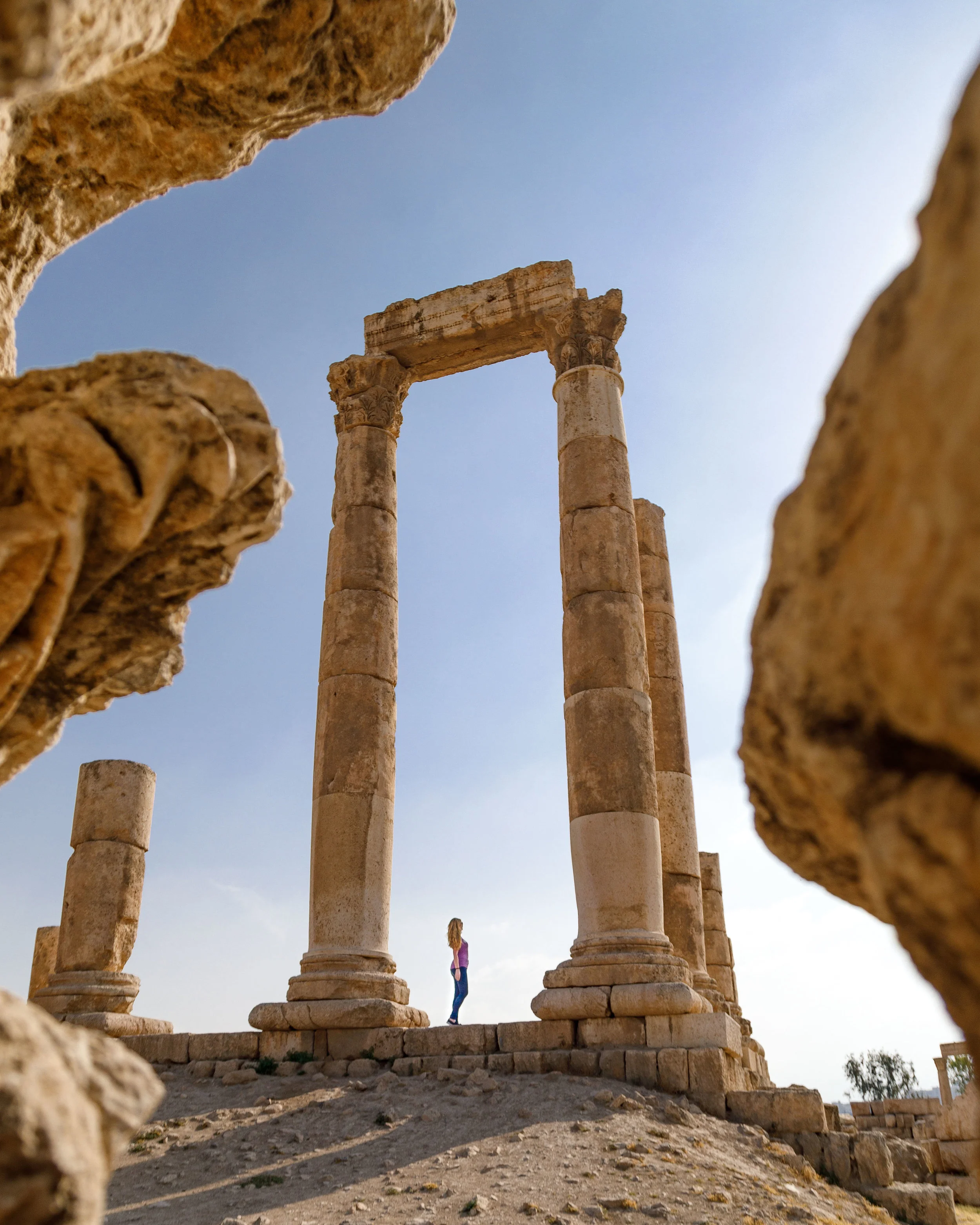 Instagrammable spots in Jordan - The Citadel