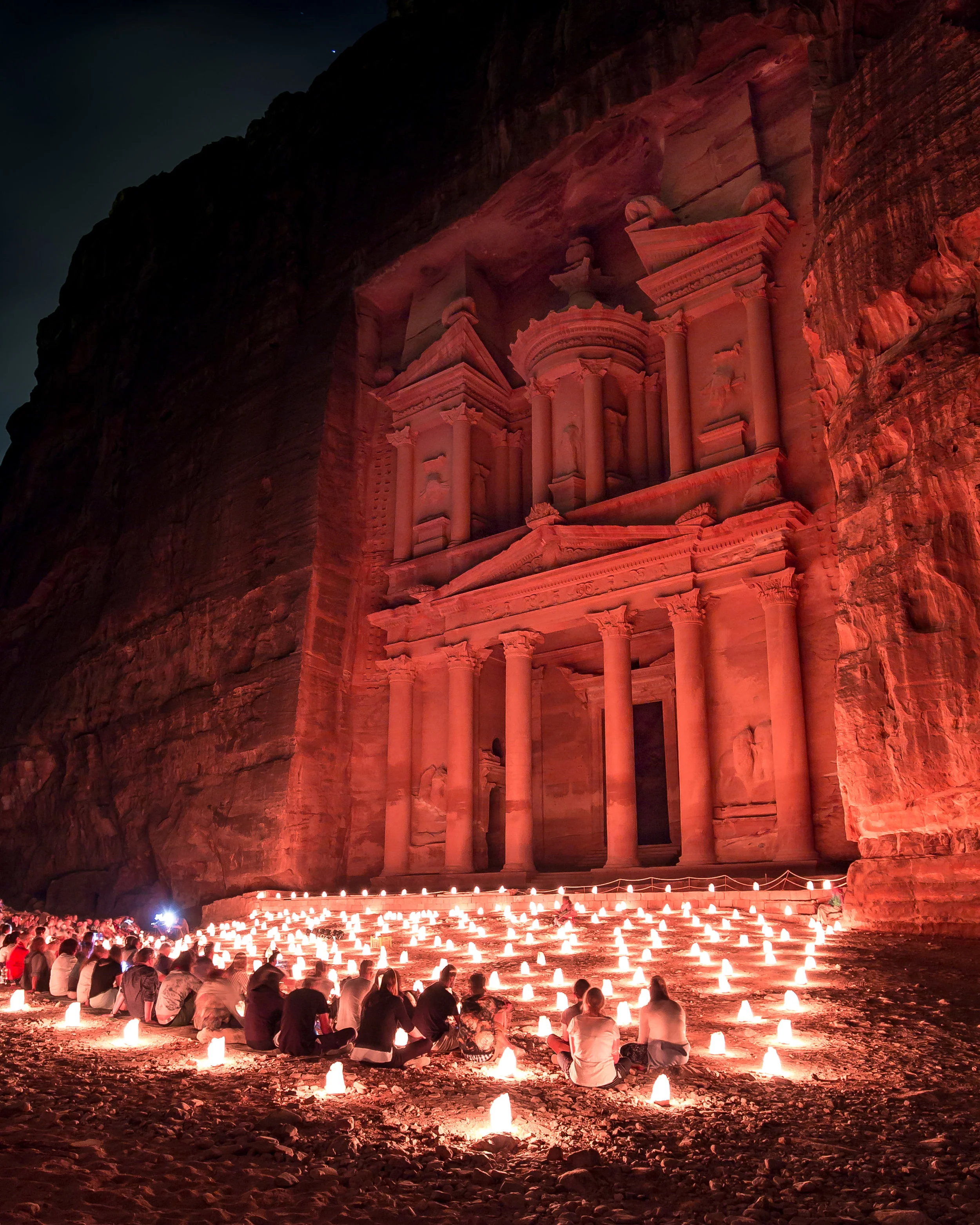 Instagrammable Jordan - Petra By Night
