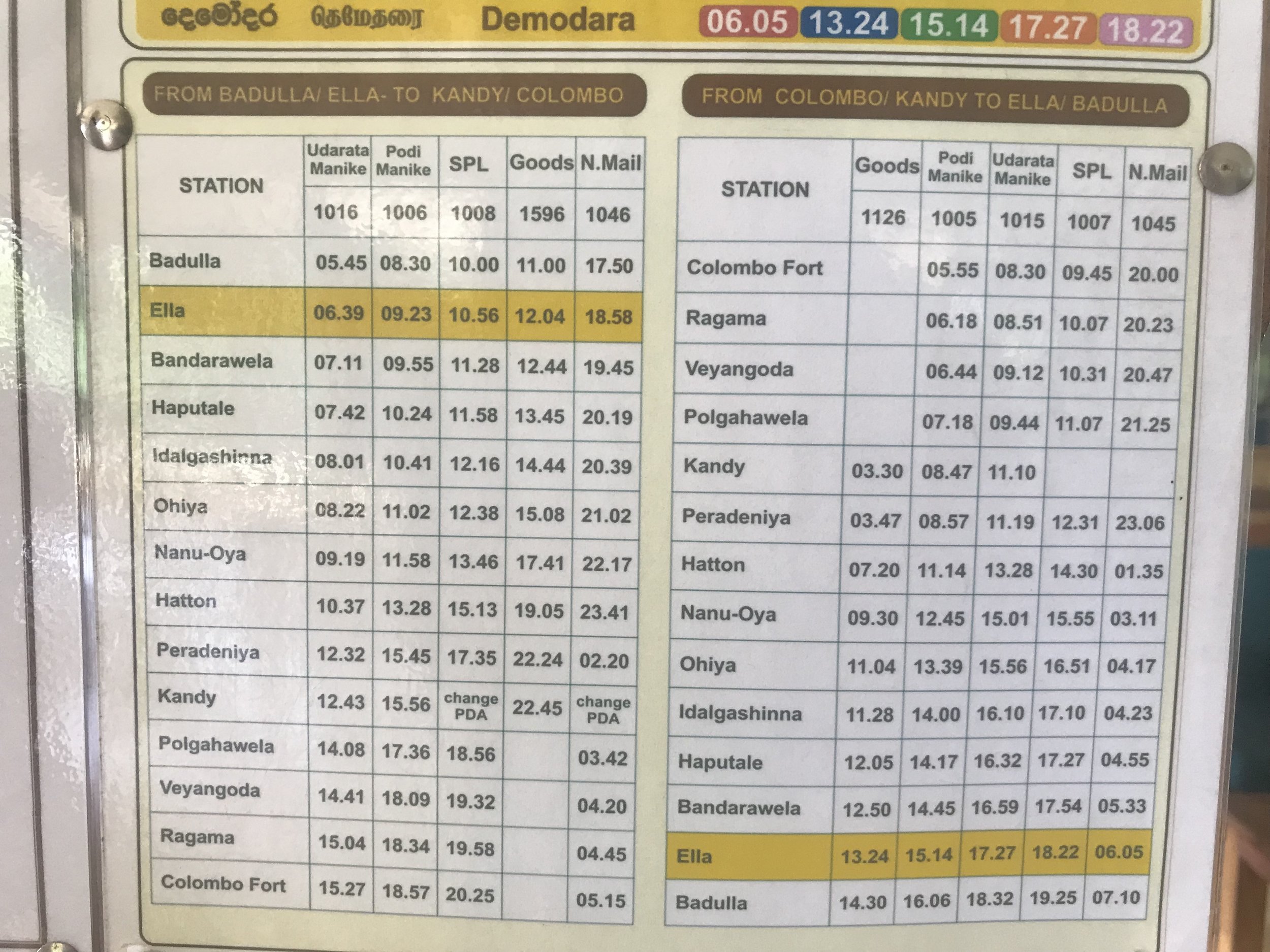 Расписание поездов шри. Расписание поезда в Шри Ланке. Расписание поездов Шри Ланки.
