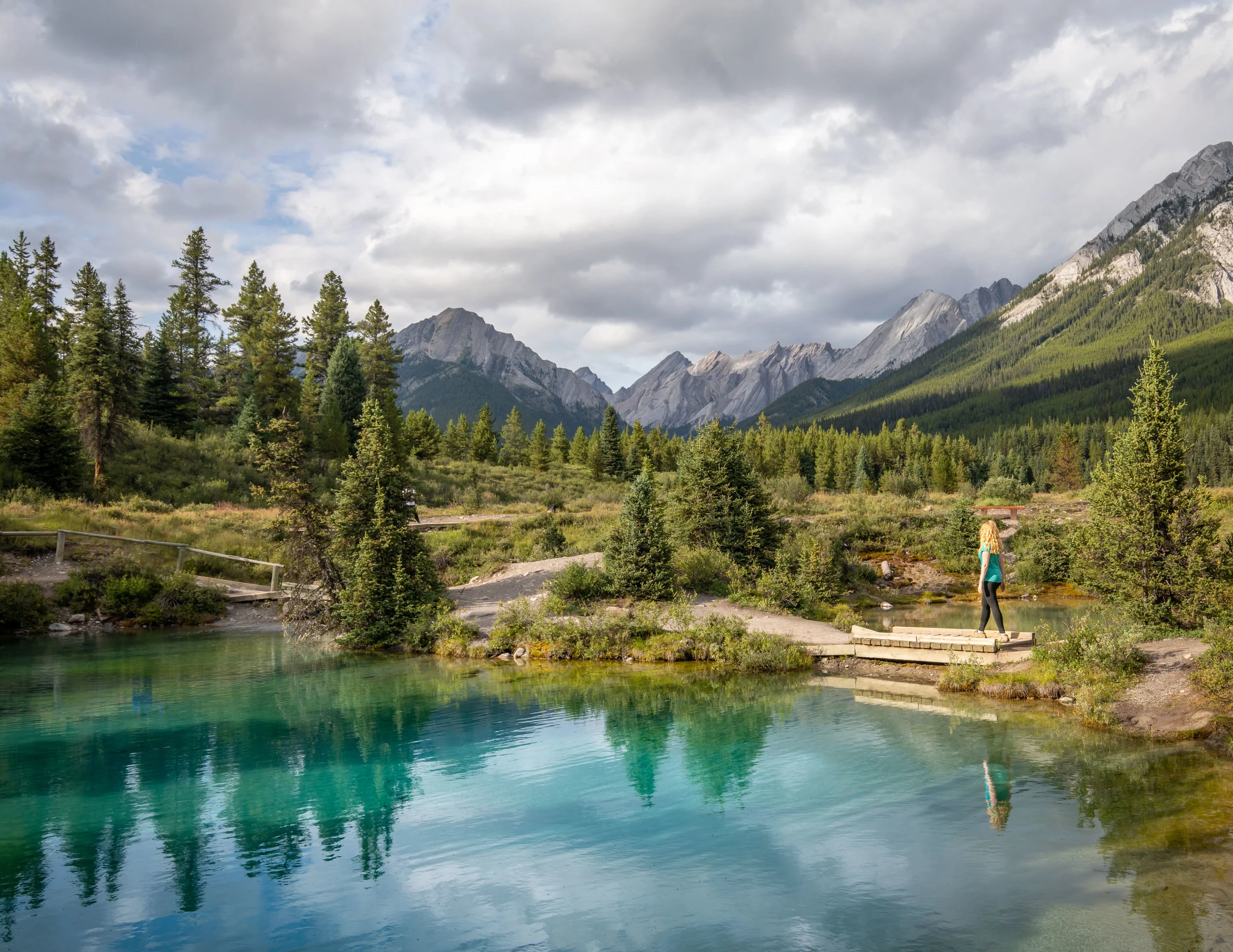 Johnston Canyon & Ink Pots Hike Banff how to avoid the crowds — Walk