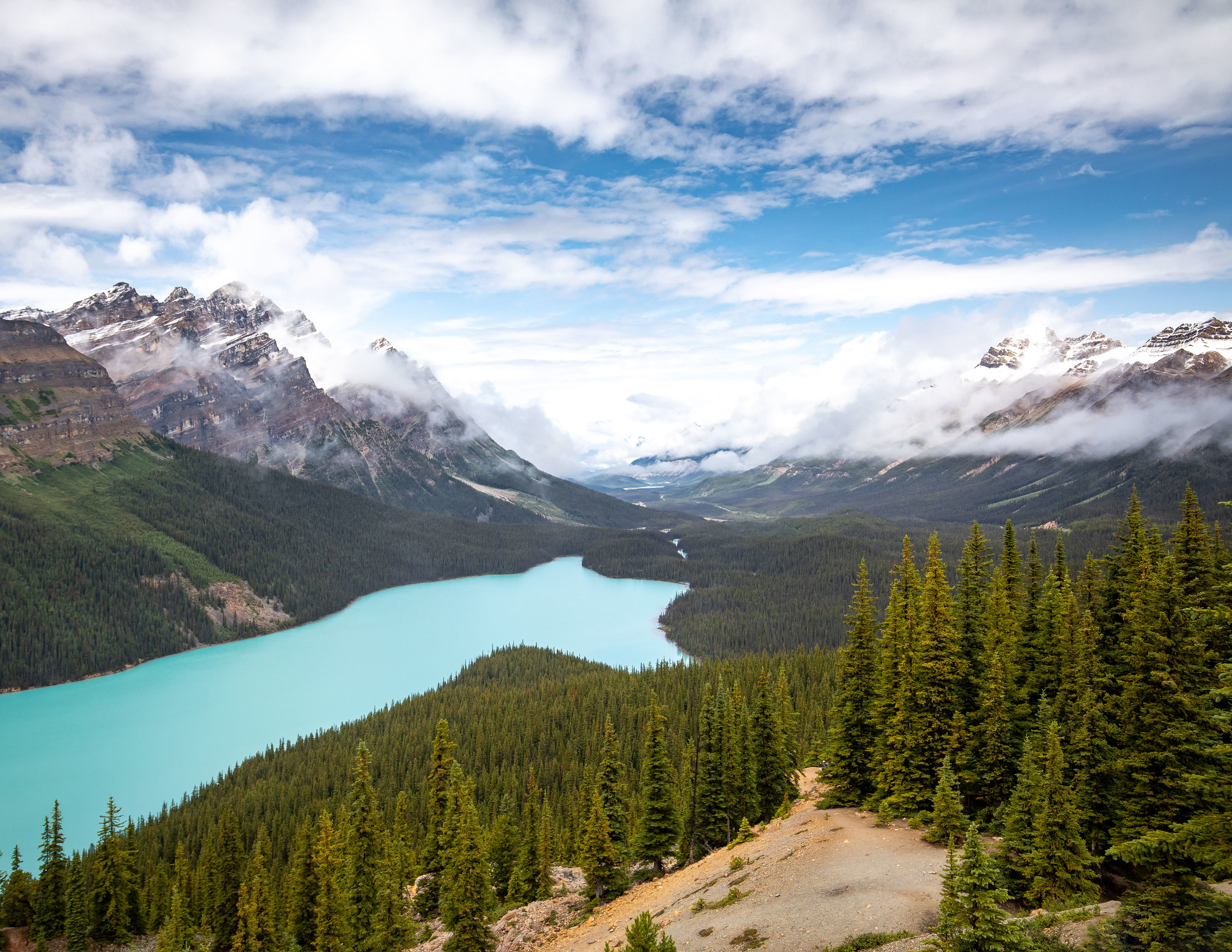 The Peyto Lake Hike - how to get to the best views — Walk My World