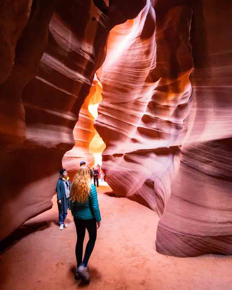 antelope canyon tour upper or lower