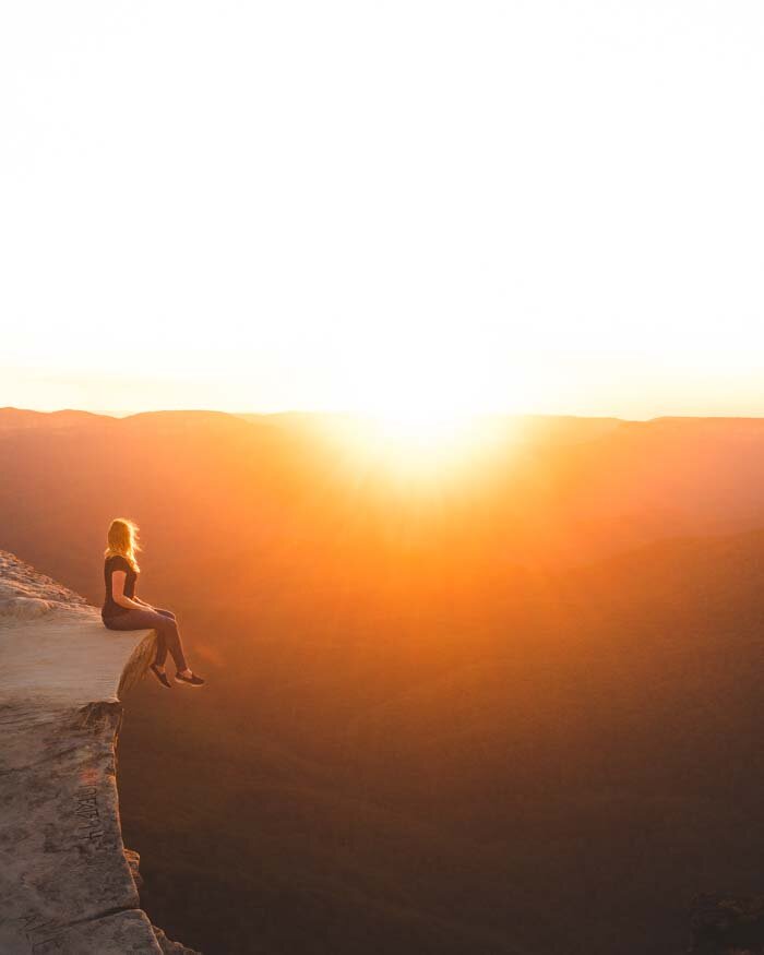 The beautiful Lincoln’s Rock in the Blue Mountains