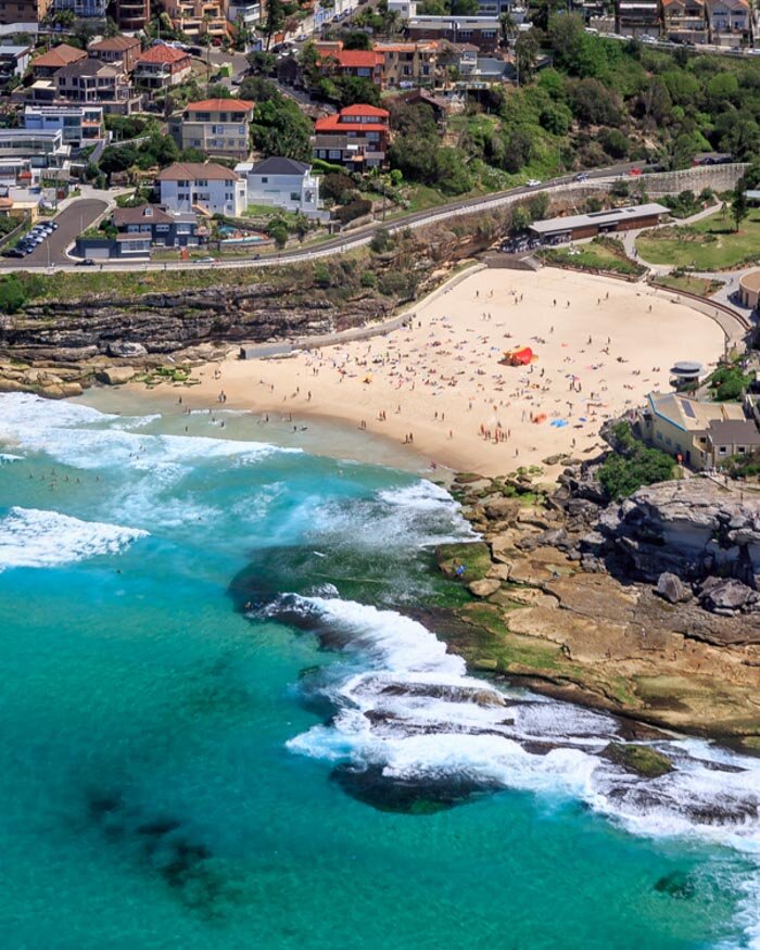 Tamarama Beach on the Bondi to Coogee Walk