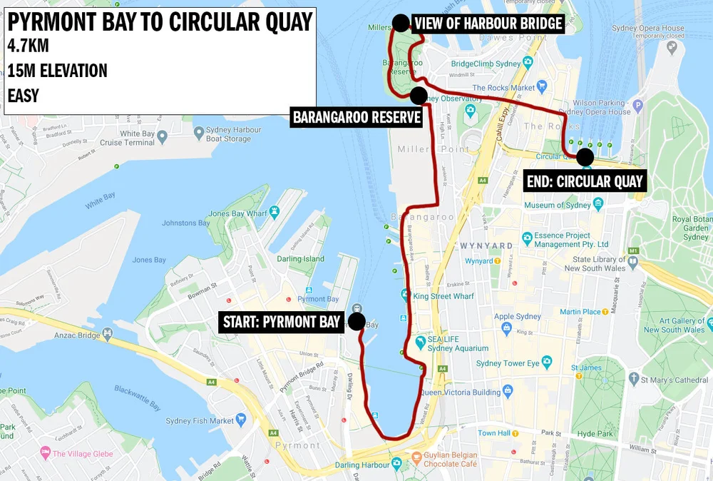 Sydney Walking Tracks Map 11 Of The Prettiest Harbour Walks In Sydney — Walk My World